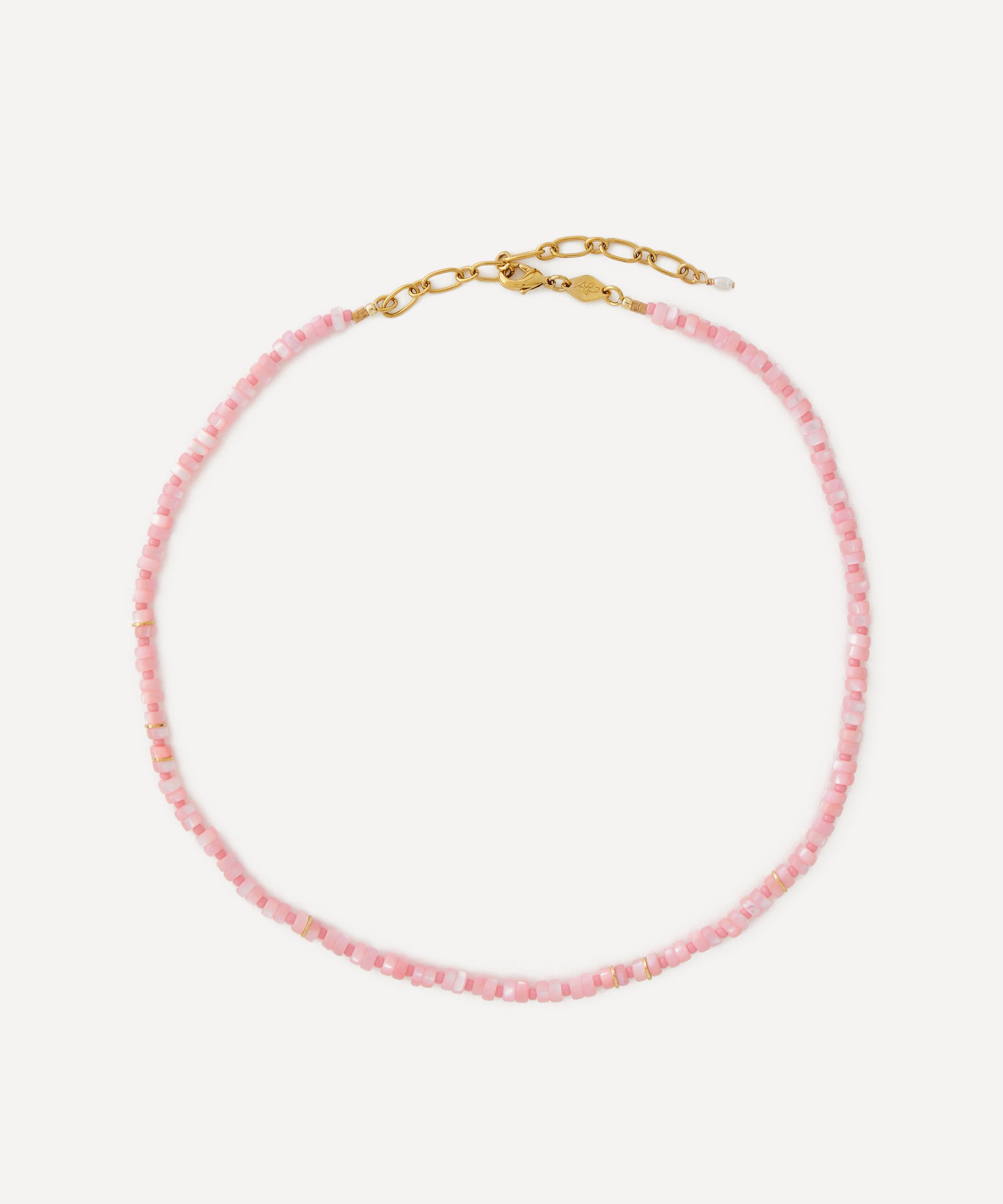 ANNI LU - 18ct Gold-Plated Calypso Bead Necklace image number 0