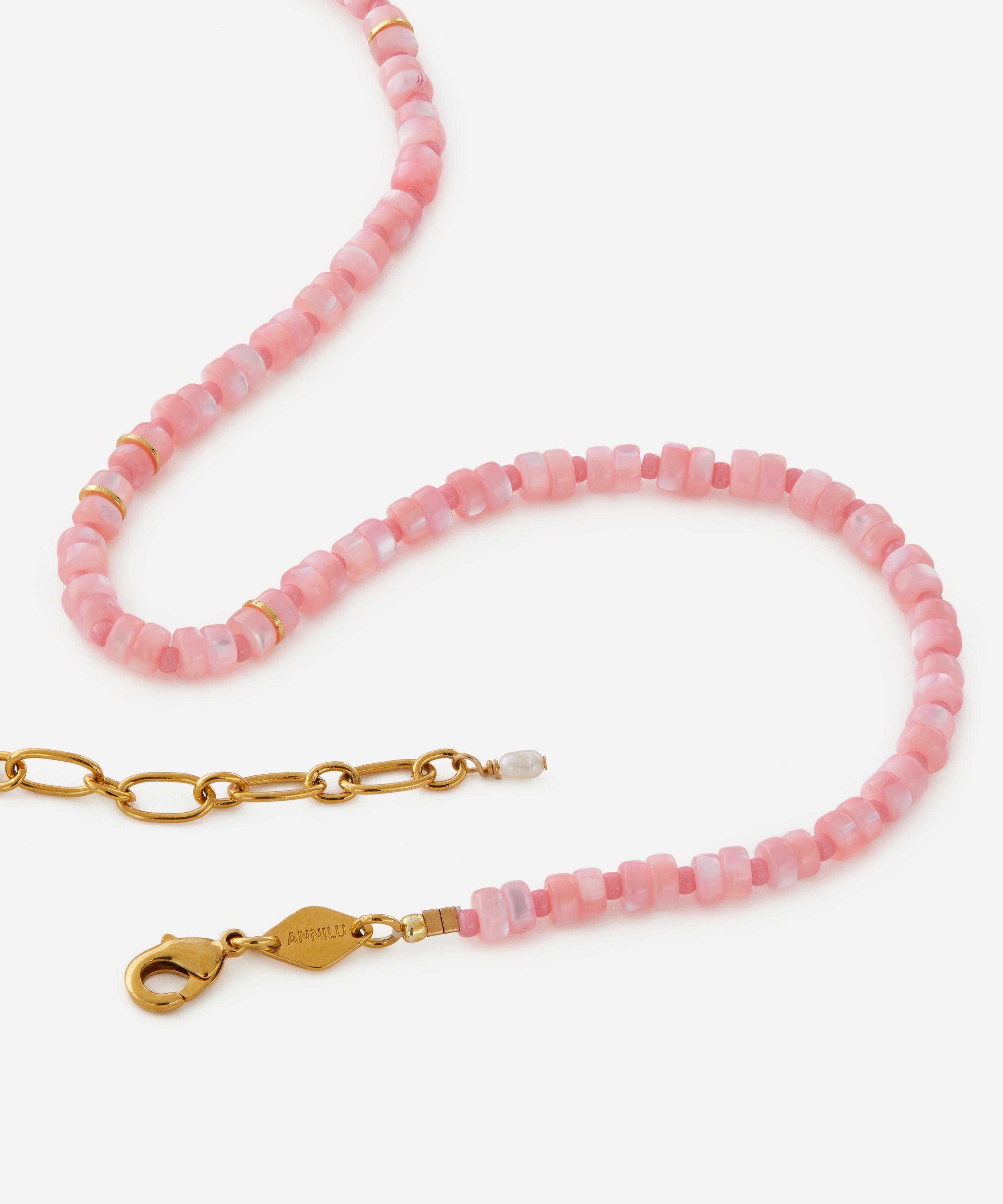 ANNI LU - 18ct Gold-Plated Calypso Bead Necklace image number 1