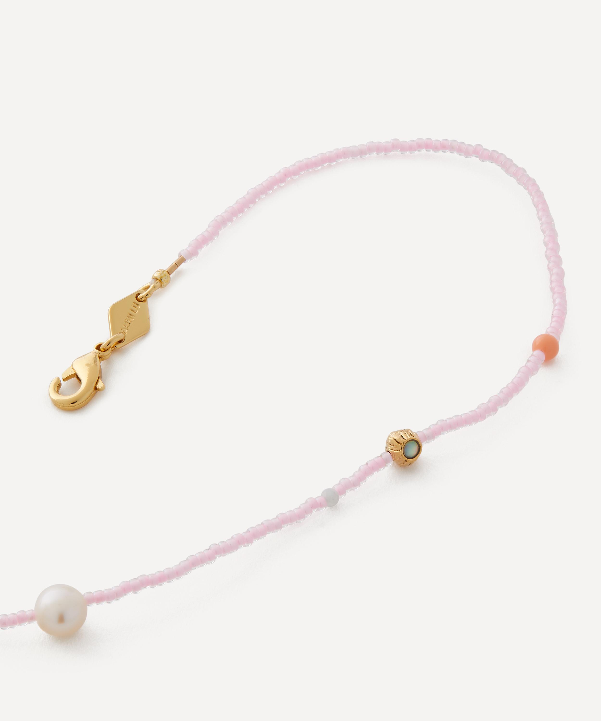 ANNI LU - 18ct Gold-Plated Oh So Fine Bead Necklace image number 1