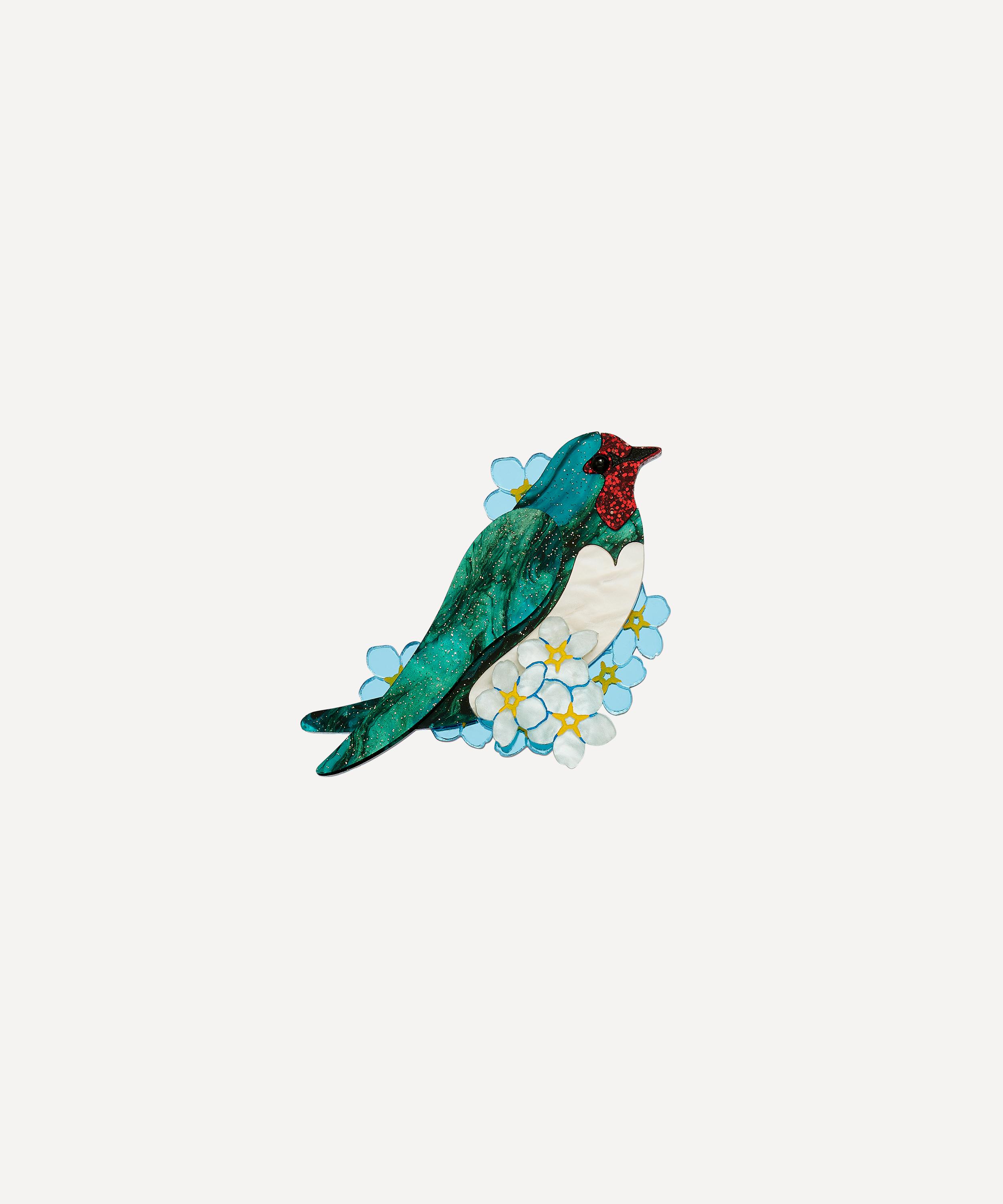 Tatty Devine - Love Bird Brooch image number 0