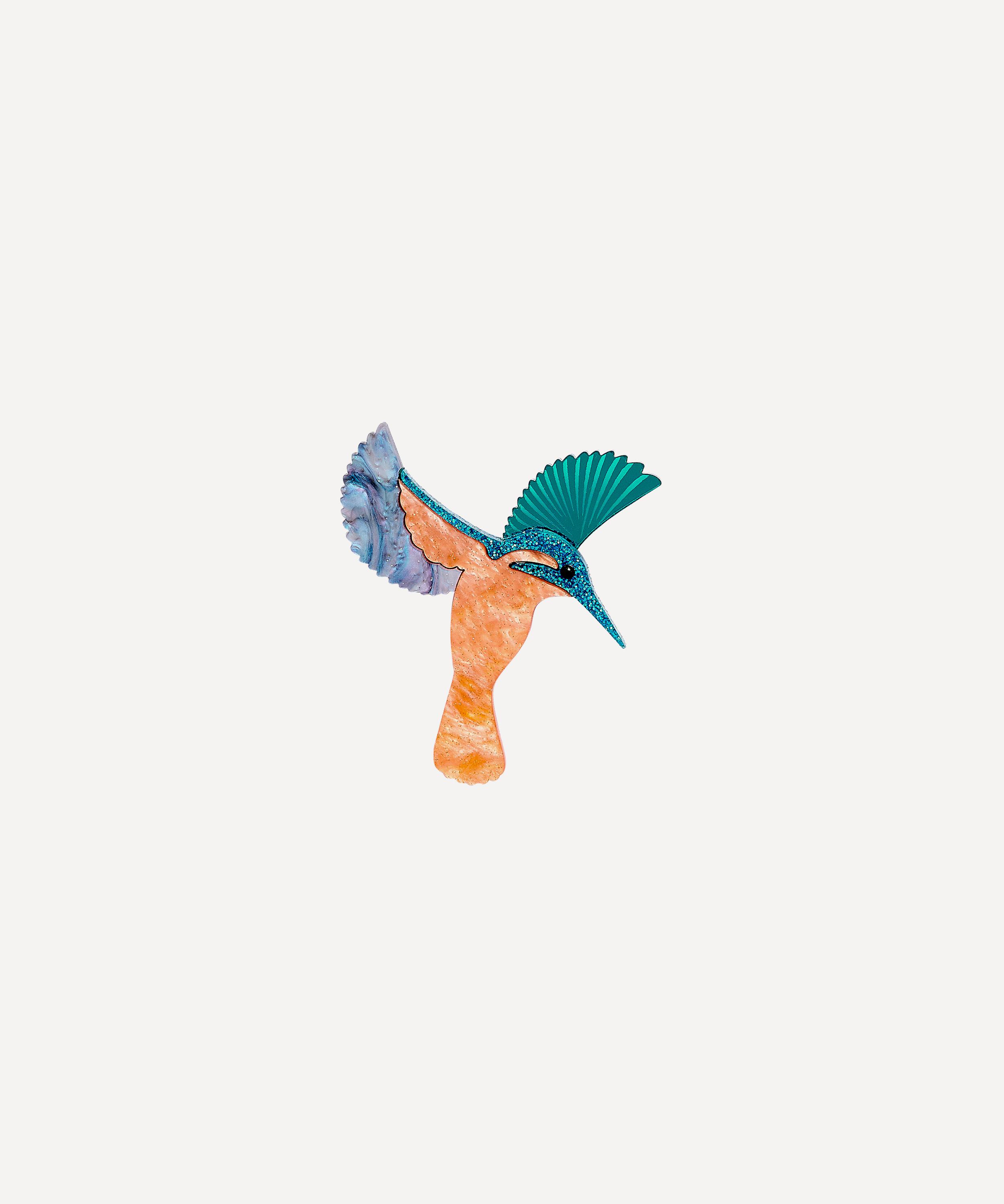 Tatty Devine - Diving Kingfisher Brooch