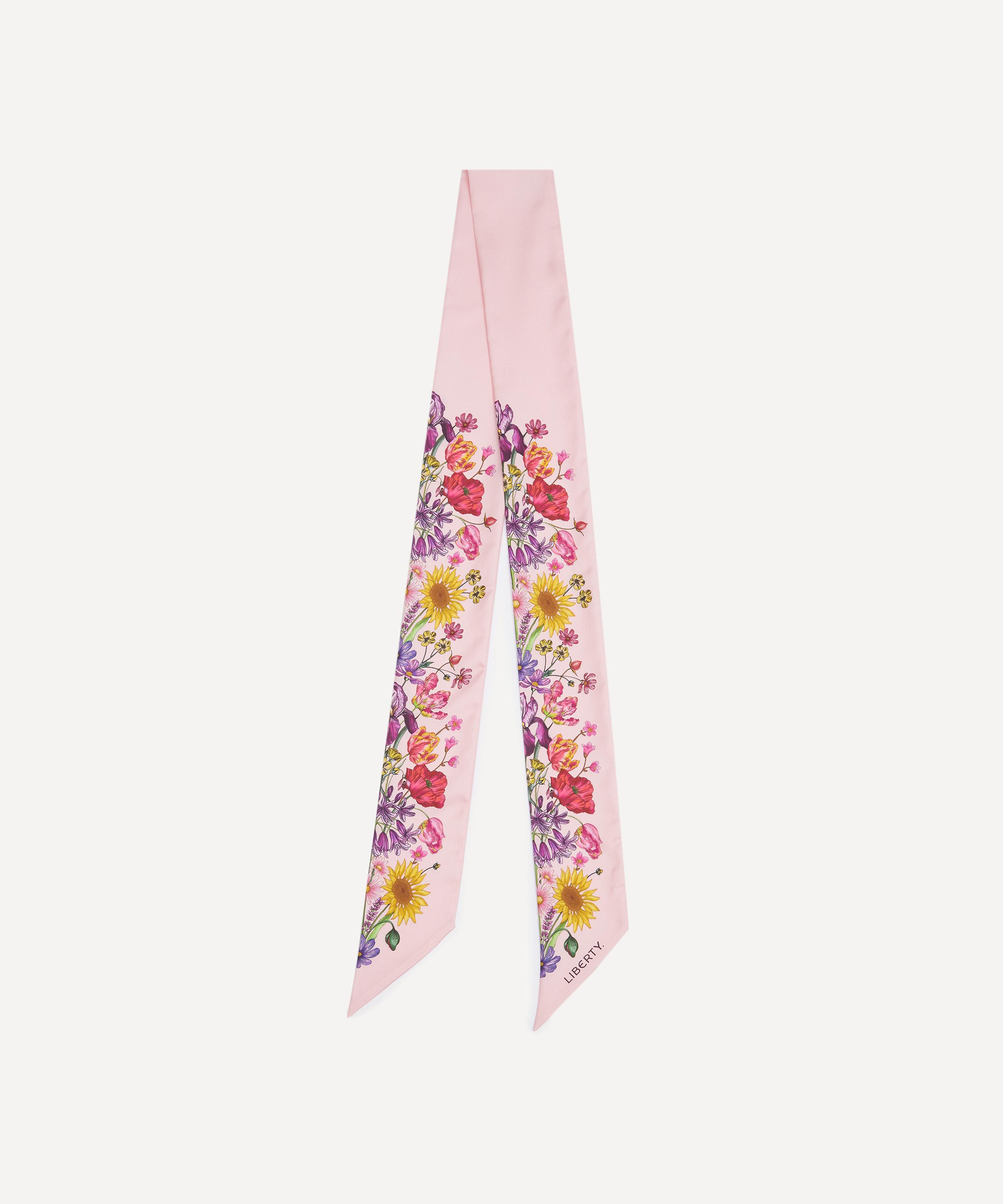 Liberty - Floral Muse 8X160 Skinny Silk Scarf image number 0