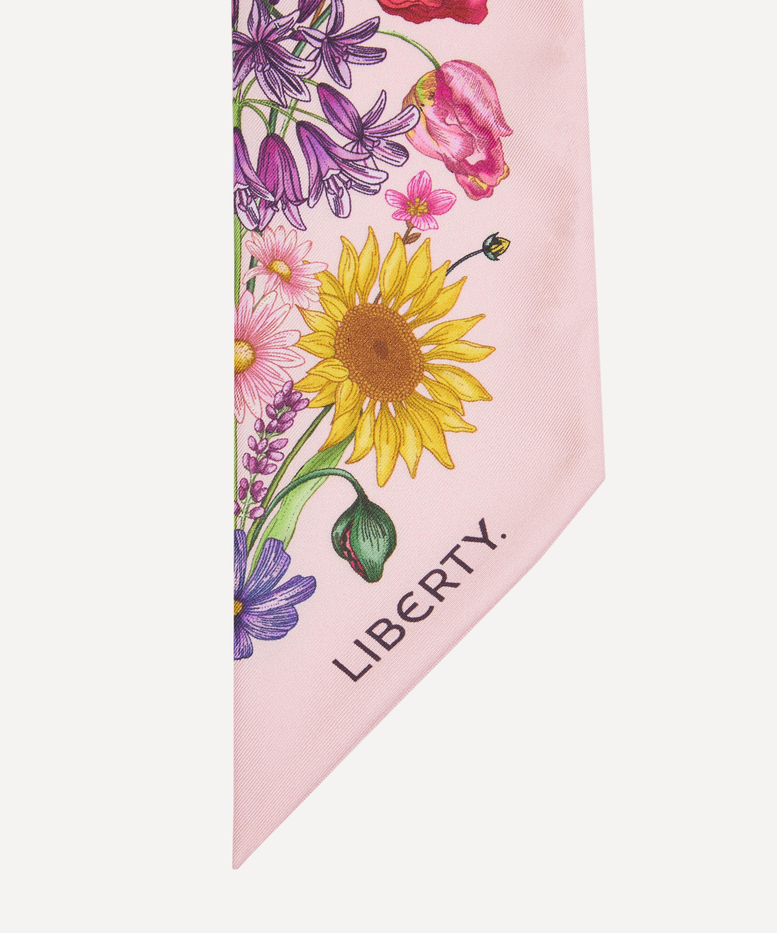 Liberty - Floral Muse 8X160 Skinny Silk Scarf image number 2