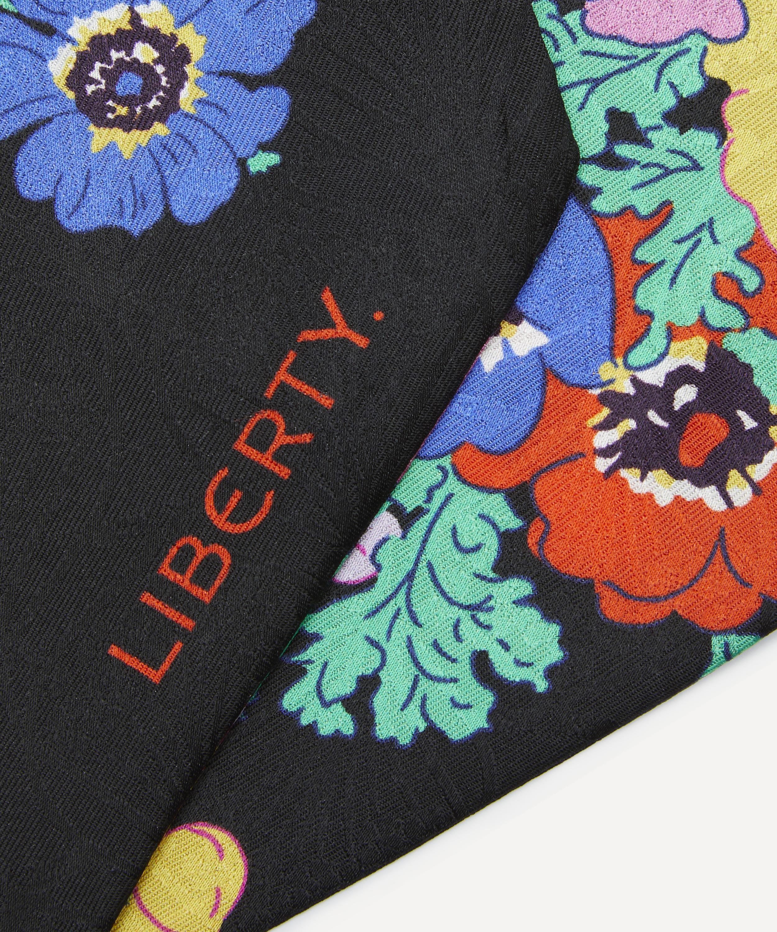 Liberty - Madeleine 8X160 Skinny Jacquard Silk Scarf image number 3