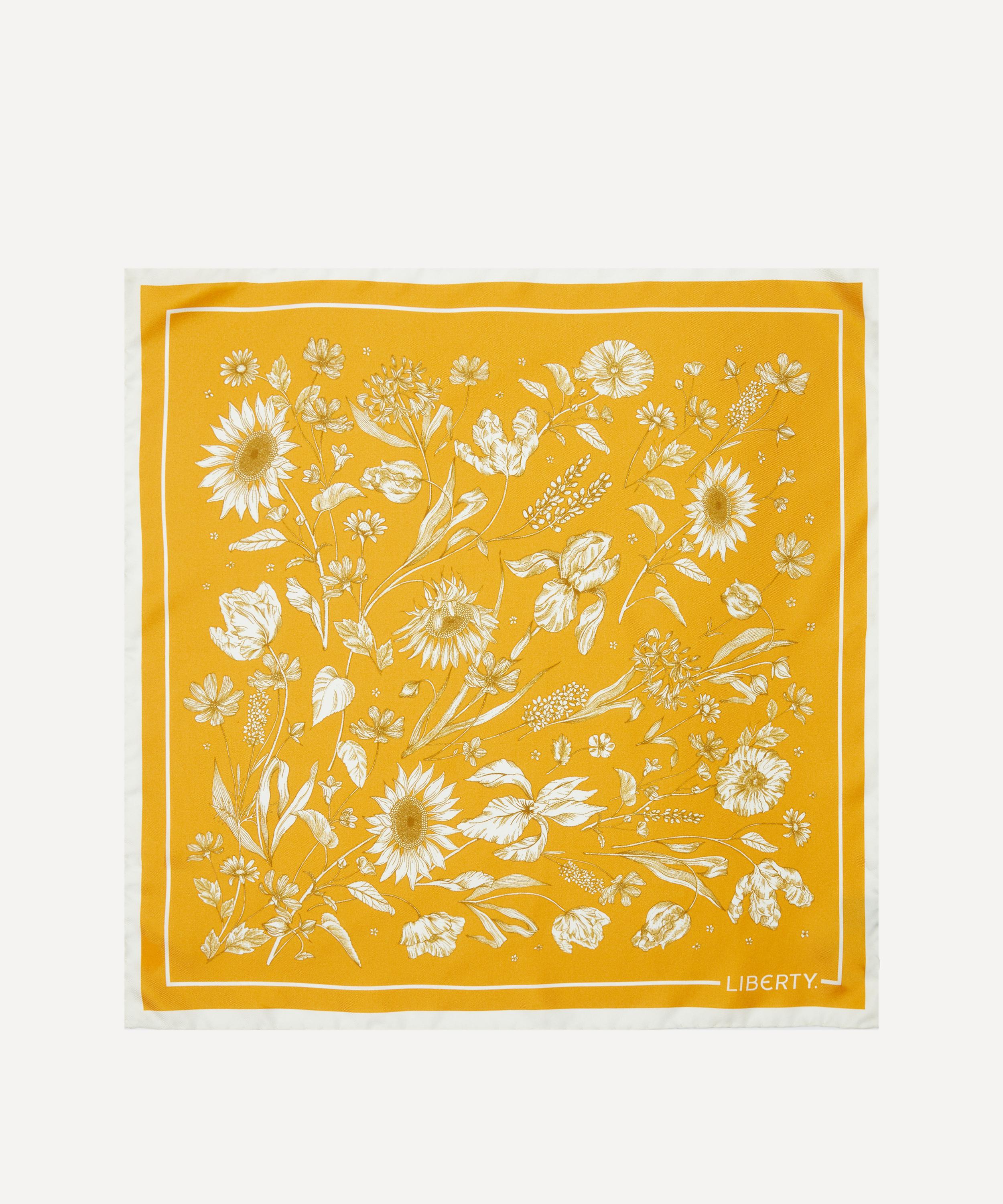 Liberty - Mono Muse 45x45 Silk Scarf image number 0