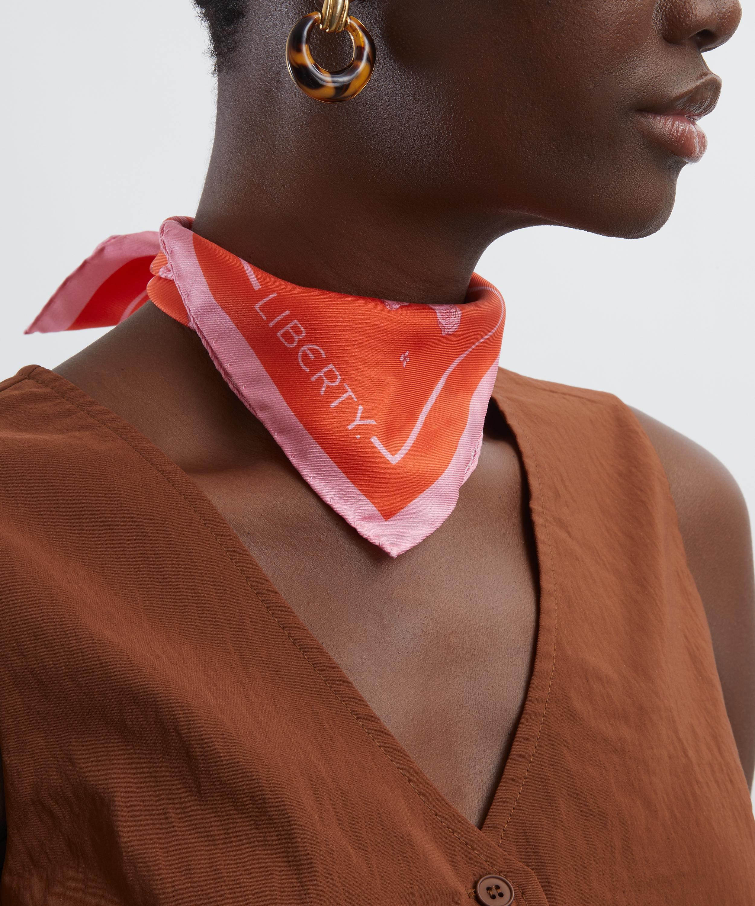 Liberty - Mono Muse 45x45 Silk Scarf image number 0