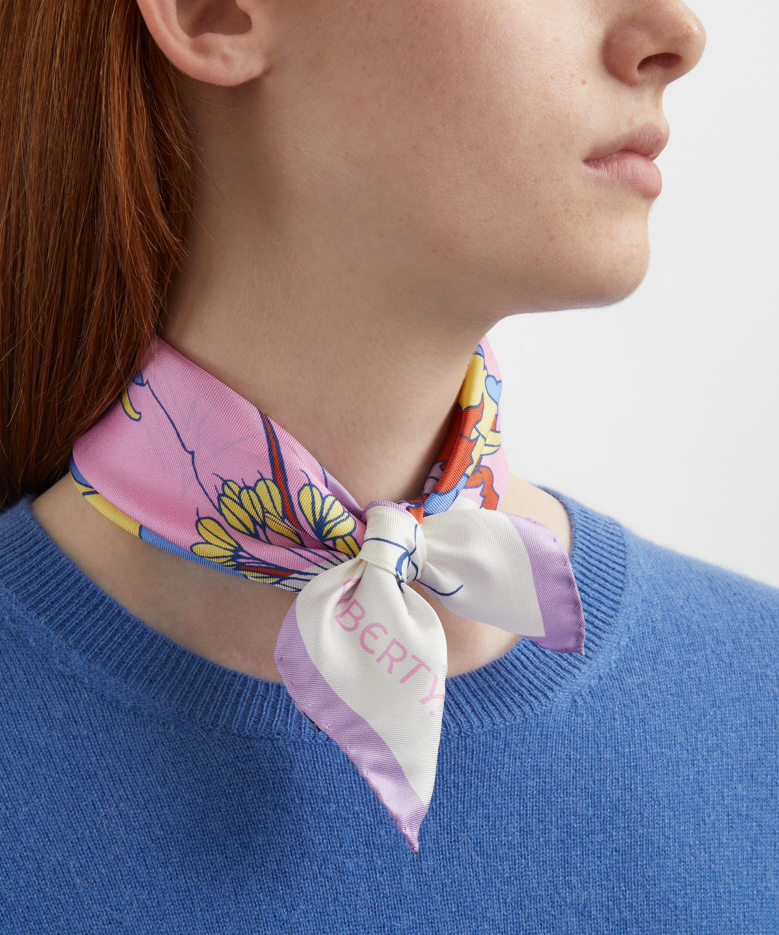 Liberty - Eustacia 45x45 Silk Scarf image number 1