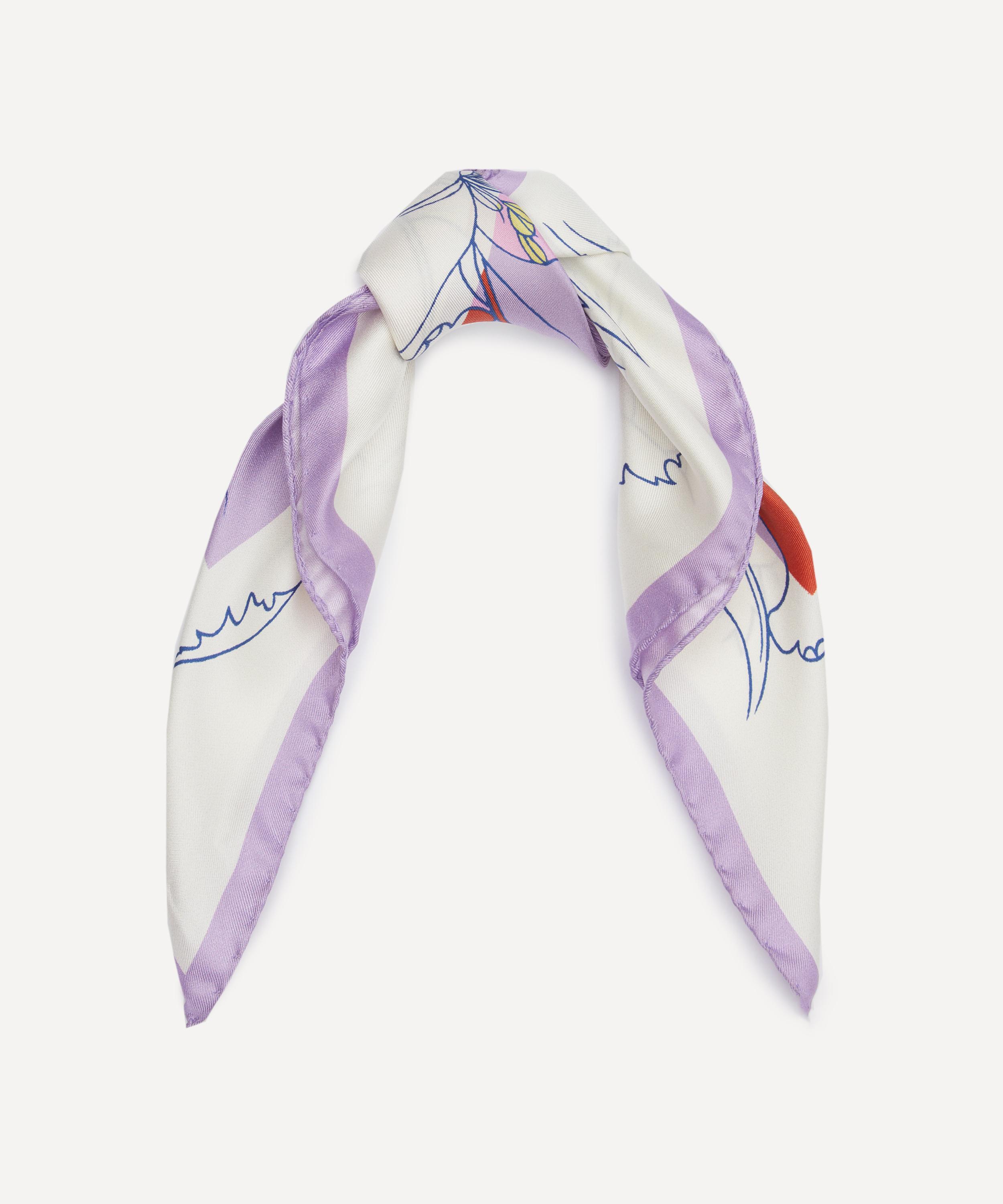 Liberty - Eustacia 45x45 Silk Scarf image number 2