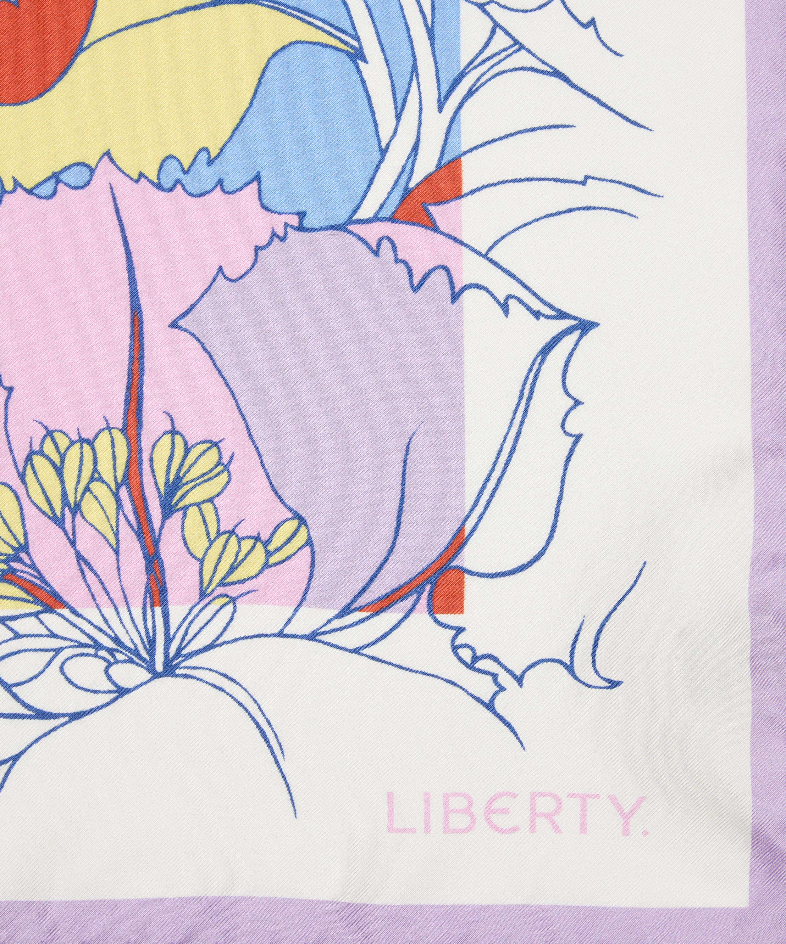 Liberty - Eustacia 45x45 Silk Scarf image number 3