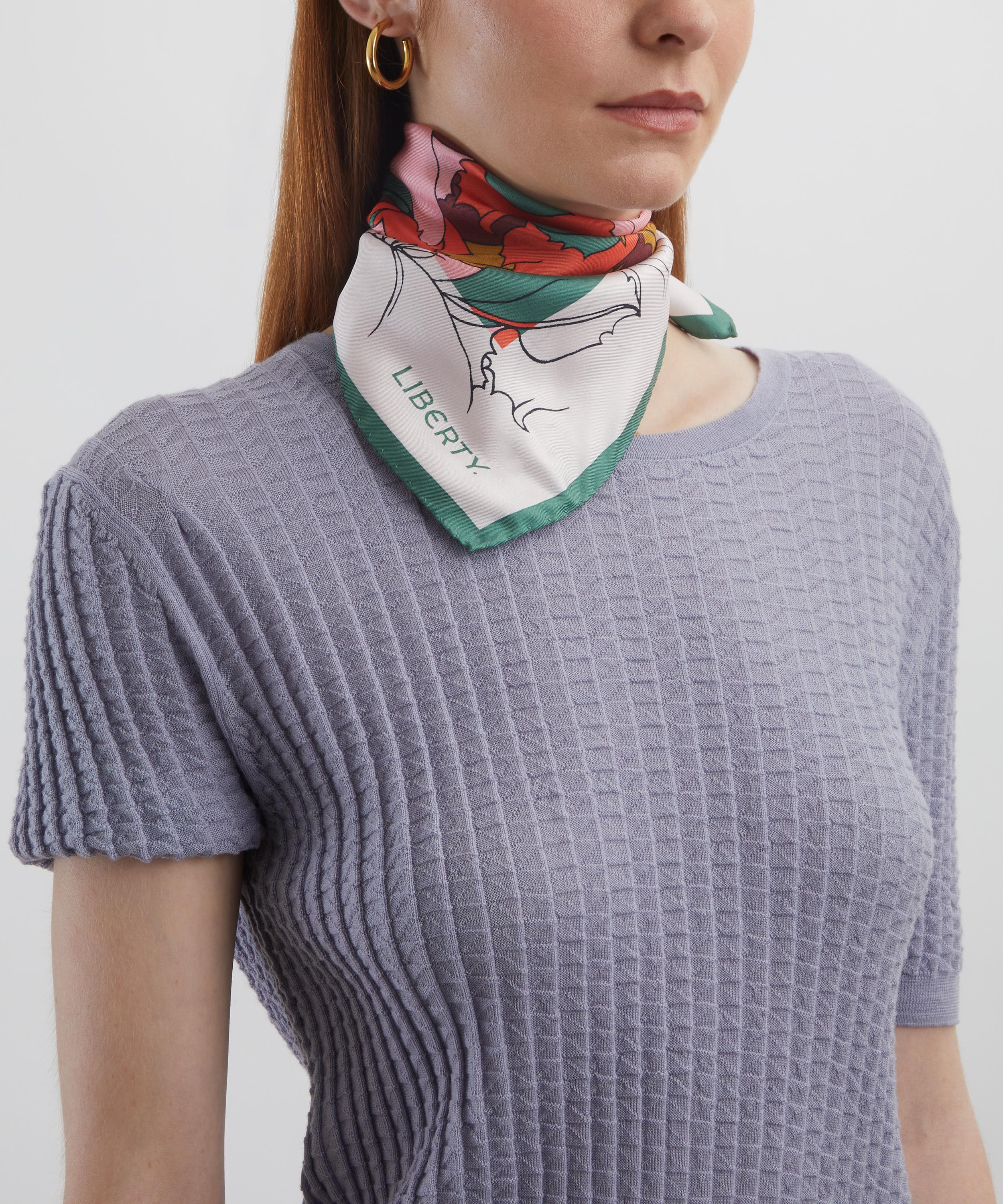 Liberty - Eustacia 43x43 Silk Scarf image number 1