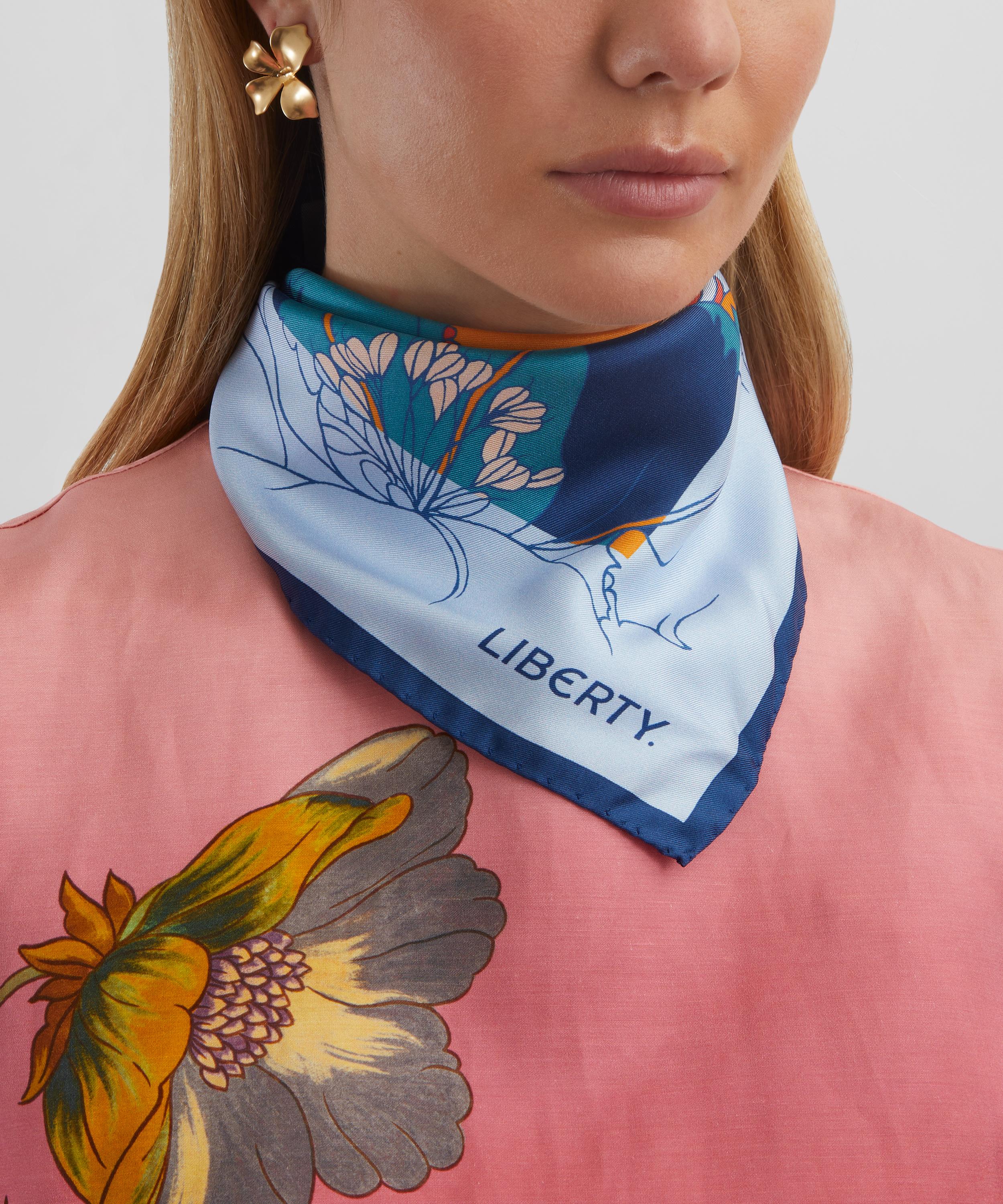 Liberty - Eustacia 43x43 Silk Scarf image number 1