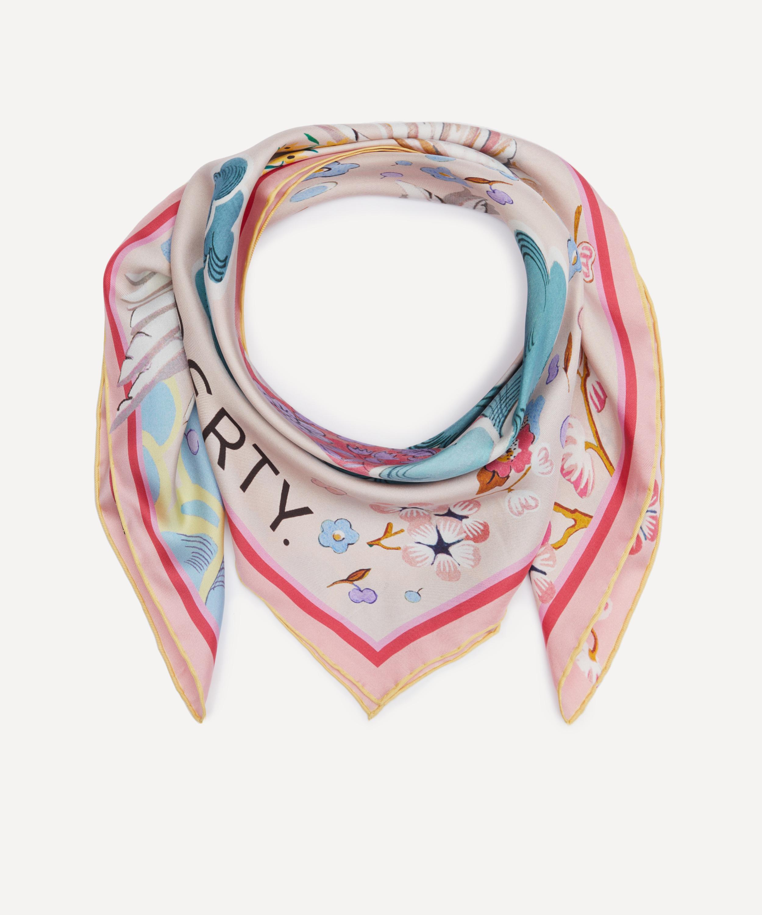 Liberty - Peace, Love And Liberty 70x70 Silk Scarf image number 2