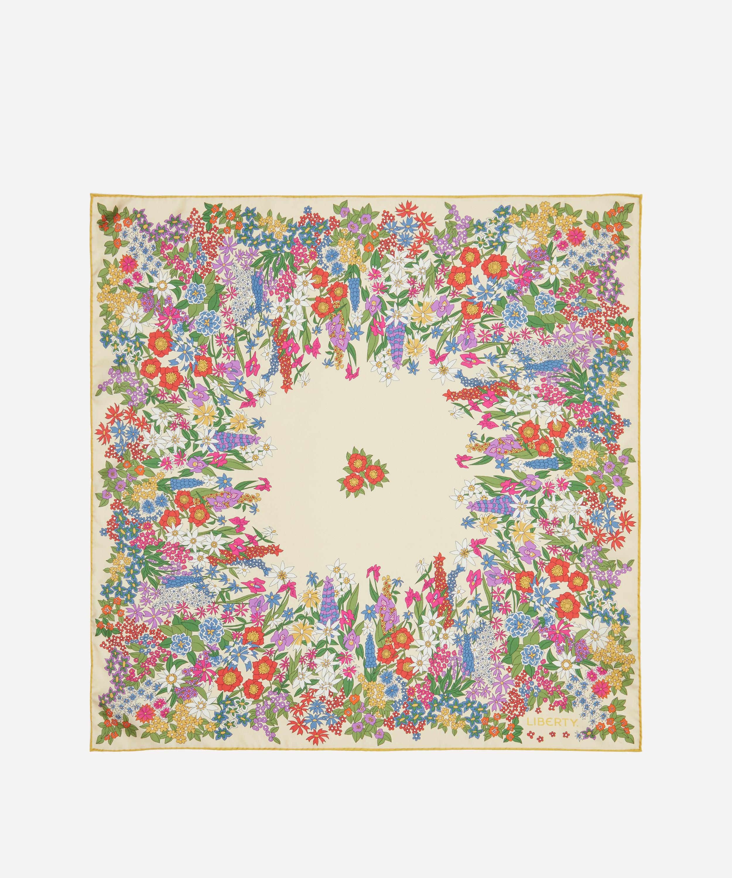 Liberty - Ciara Meadow 70x70 Silk Scarf image number 0