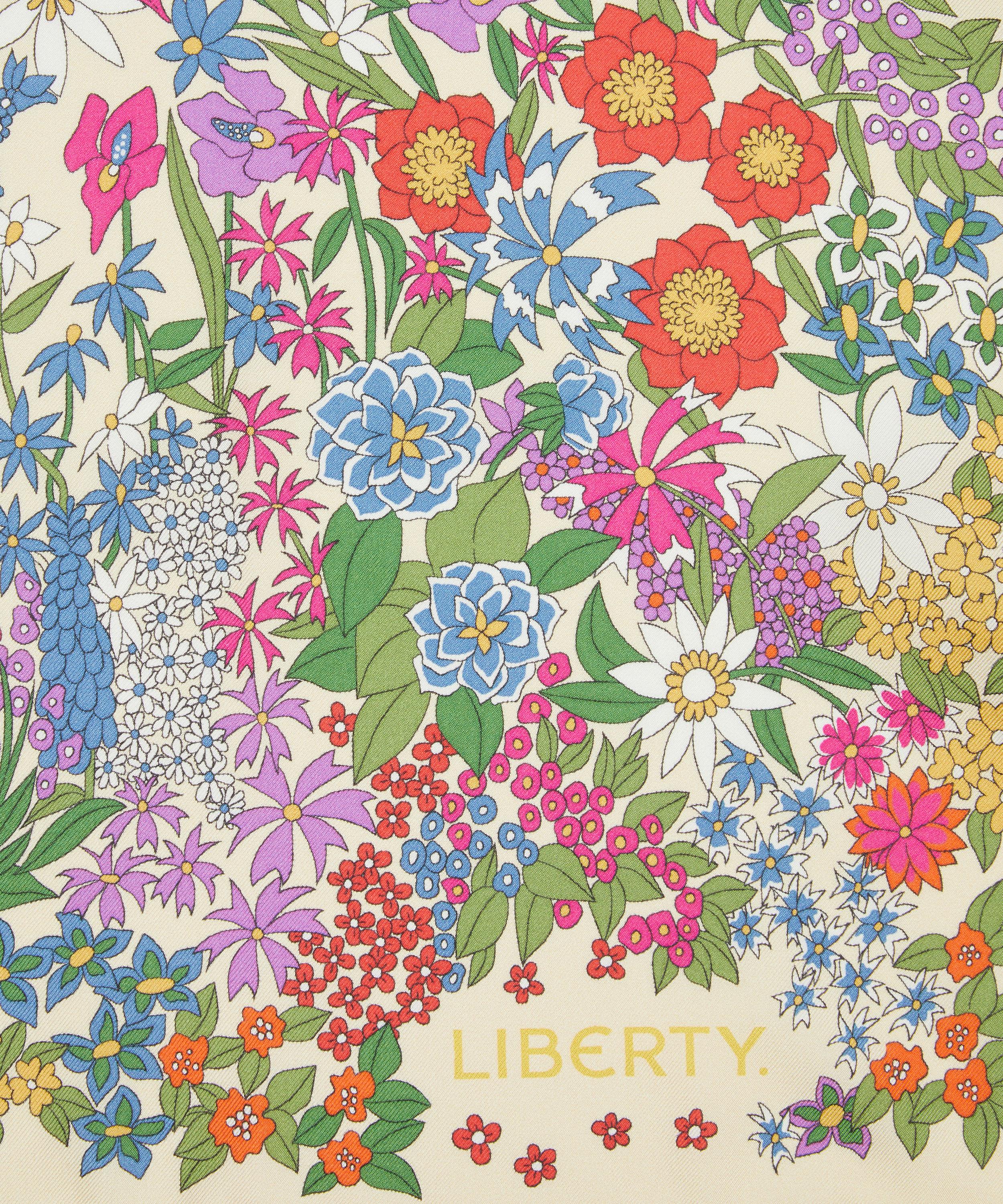 Liberty - Ciara Meadow 70x70 Silk Scarf image number 3