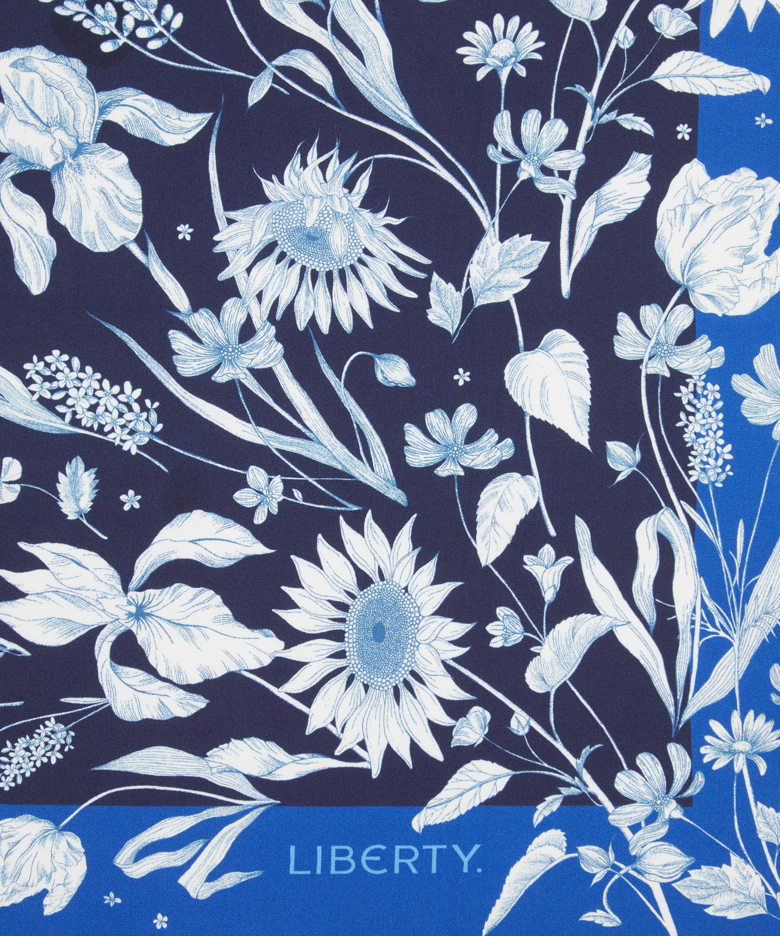 Liberty - Mono Muse 90x90 Silk Scarf image number 3