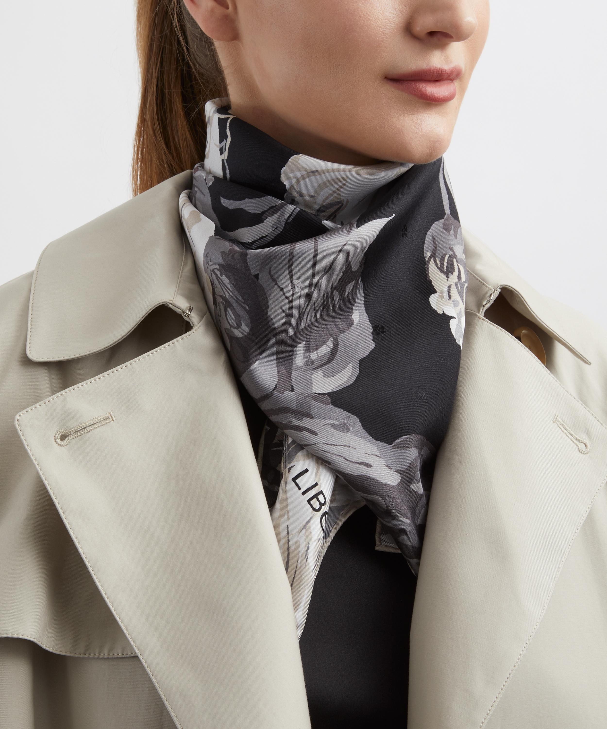 Liberty - Carline Haze 90x90 Silk Scarf image number 1