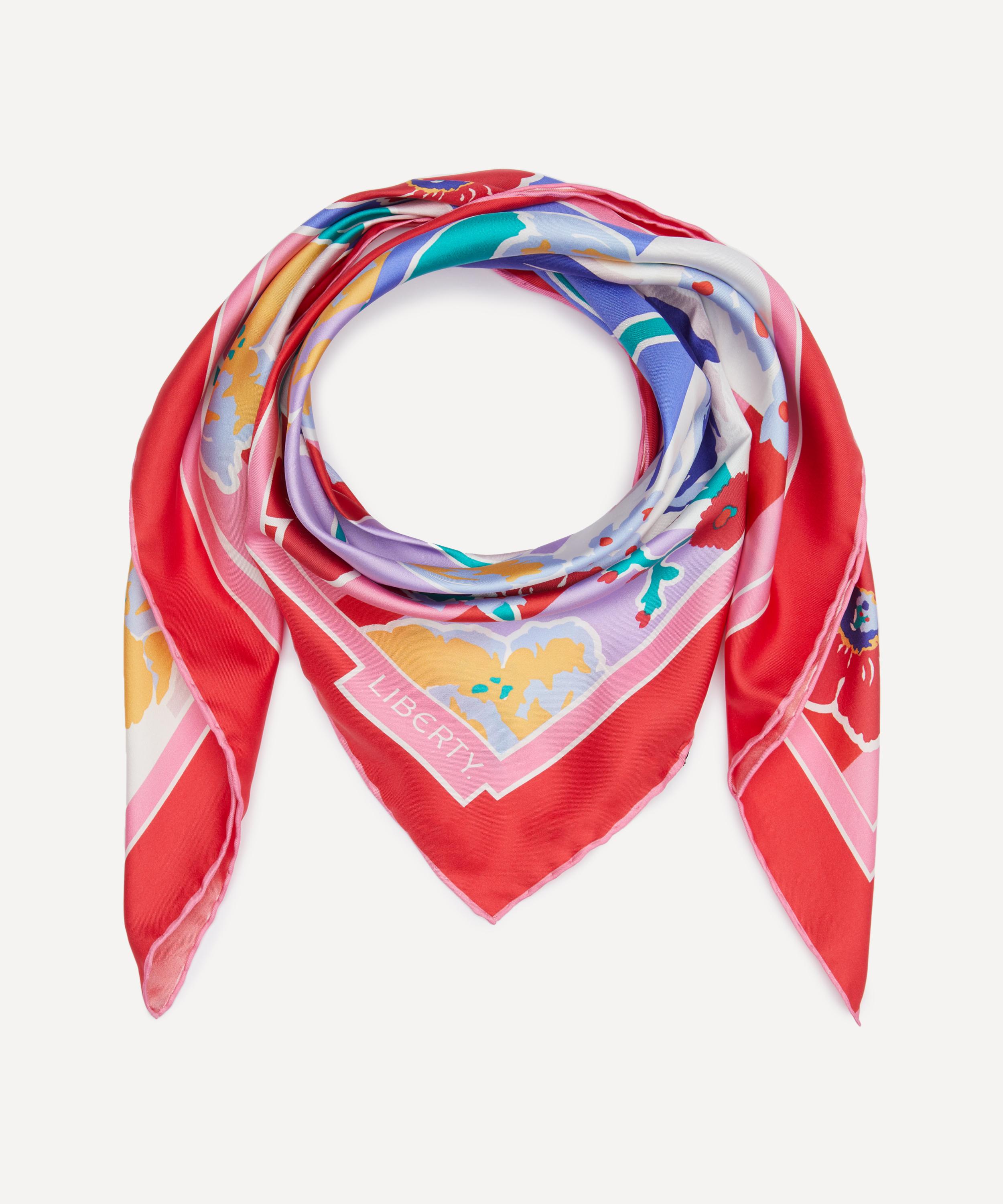 Liberty - Marianna’s Bouquet 90x90 Silk Scarf image number 1