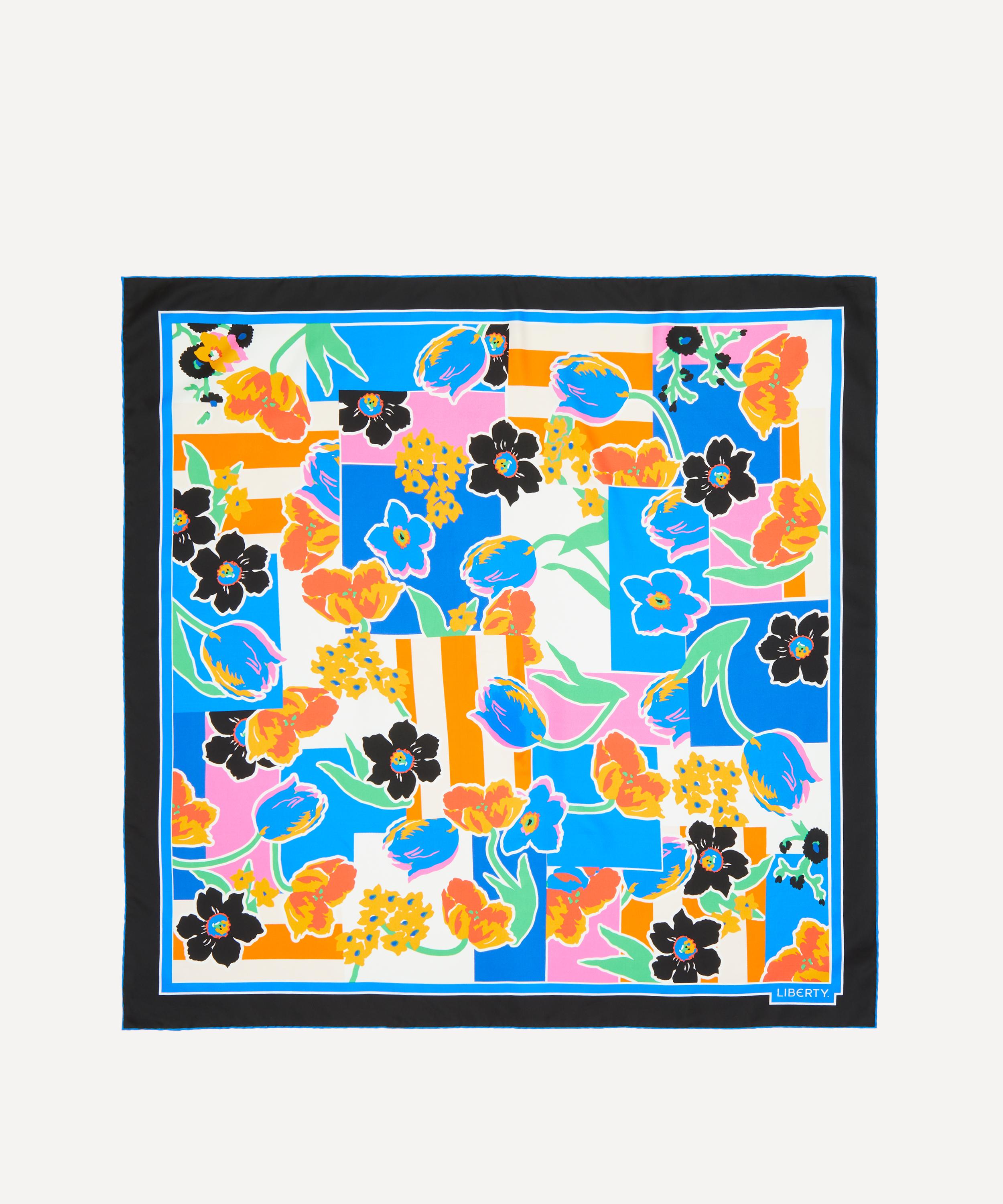 Liberty - Marianna’s Bouquet 90x90 Silk Scarf image number 0