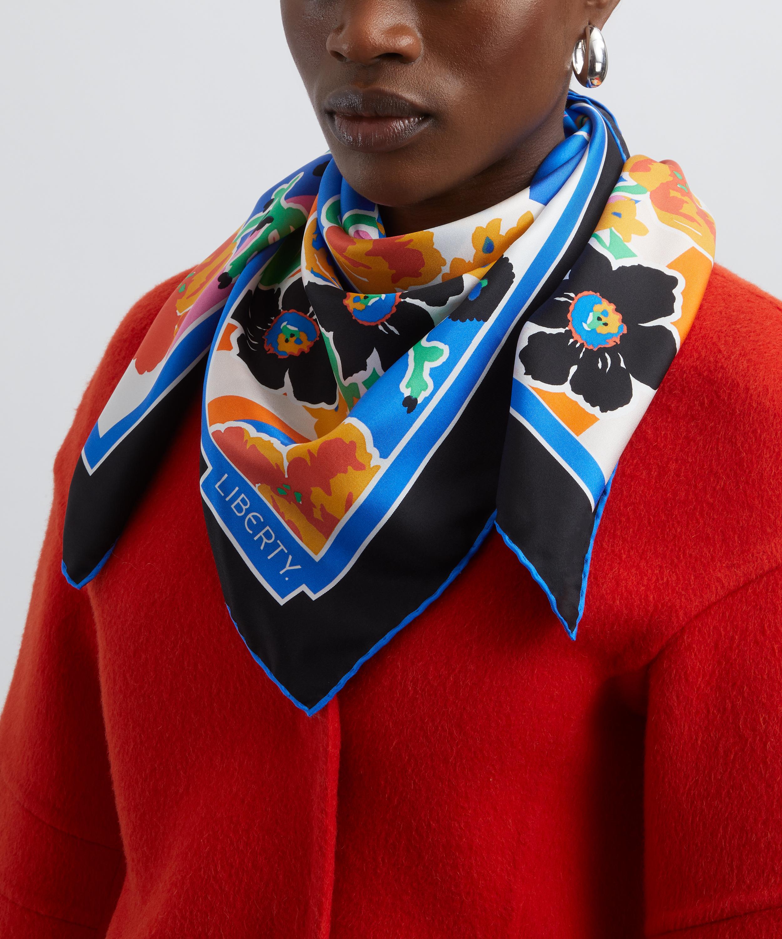 Liberty - Marianna’s Bouquet 90x90 Silk Scarf image number 1