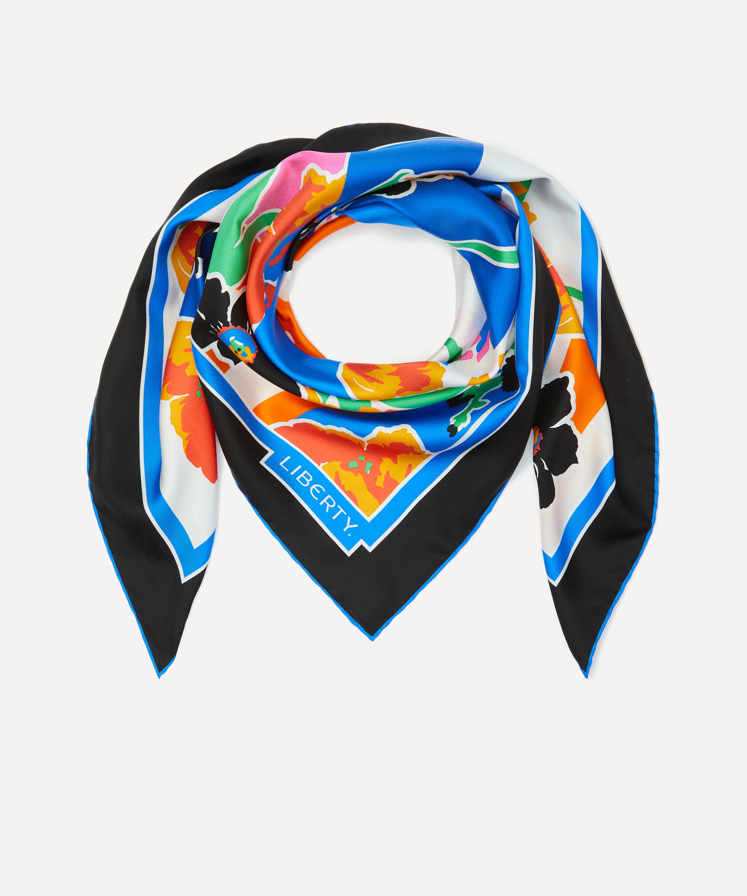 Liberty - Marianna’s Bouquet 90x90 Silk Scarf image number 2