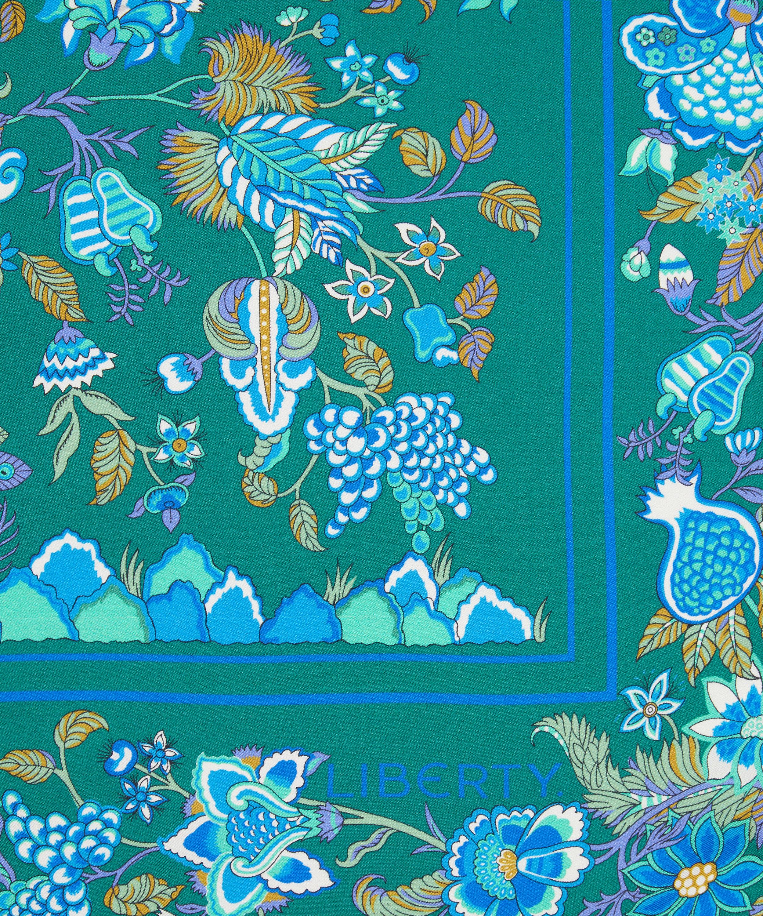 Liberty - Tree of Life 90x90 Silk Scarf image number 3