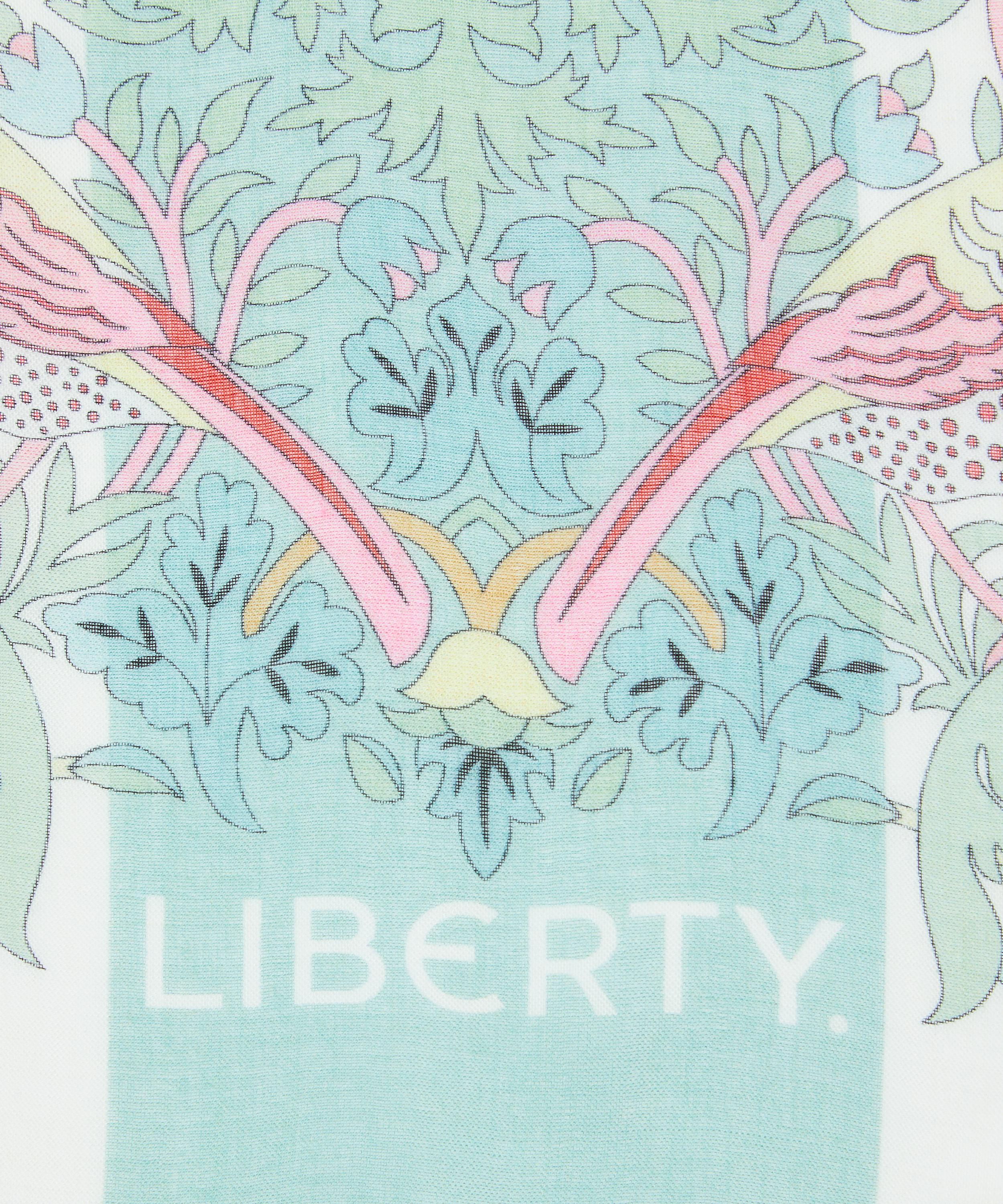 Liberty - Strawberry Thief 70x200 Modal-Cashmere Scarf image number 2