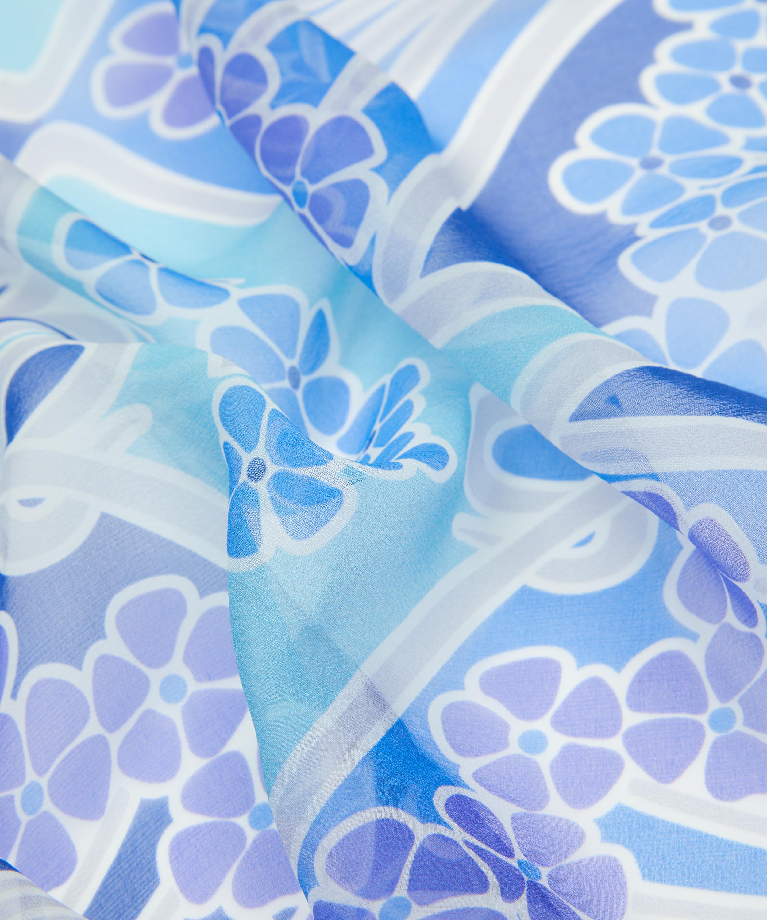 Liberty - Ianthe Long 70x200 Silk Chiffon Scarf image number 3