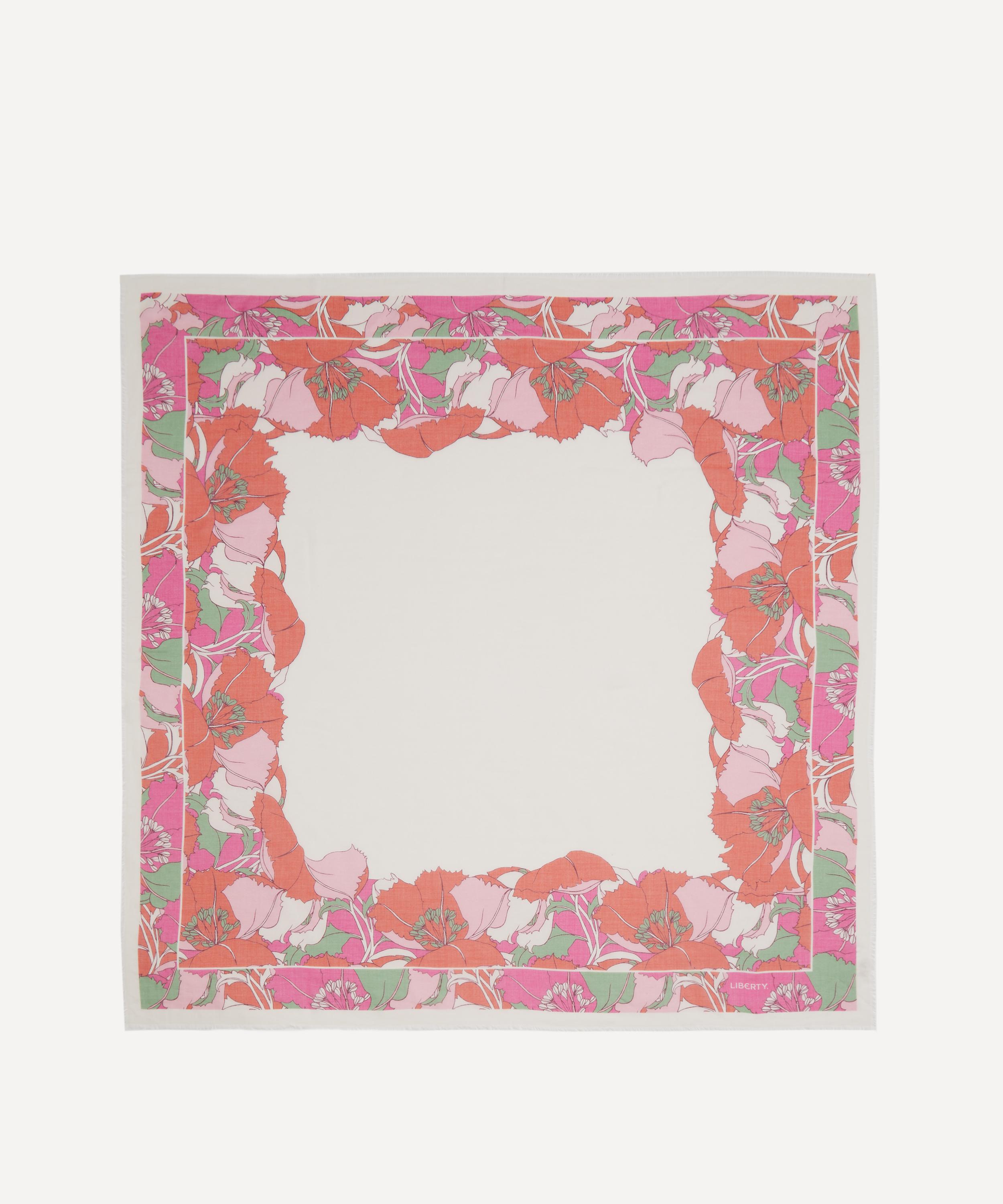 Liberty - Eustacia 140x140 Cashmere-Silk Scarf image number 0