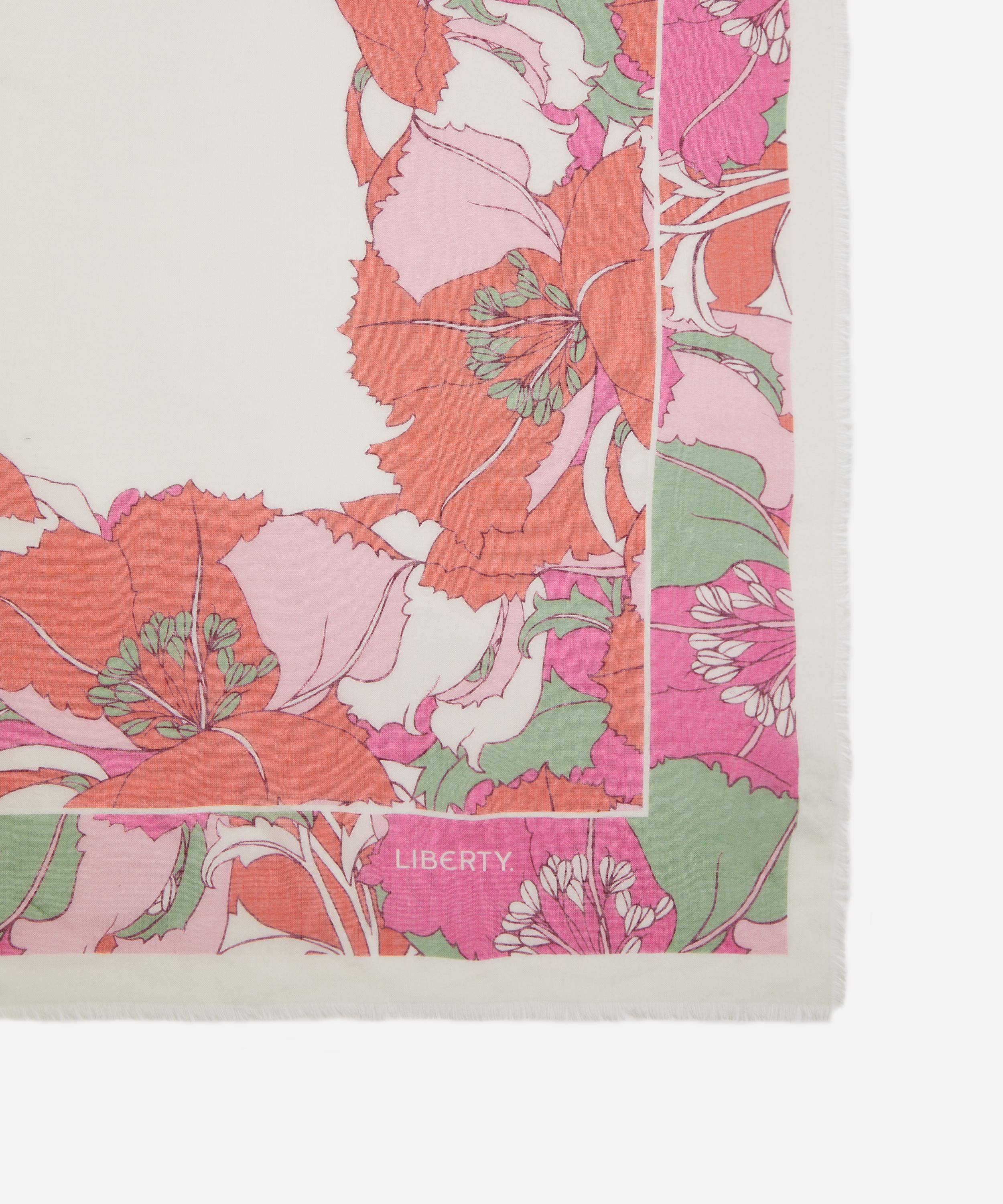 Liberty - Eustacia 140x140 Cashmere-Silk Scarf image number 3