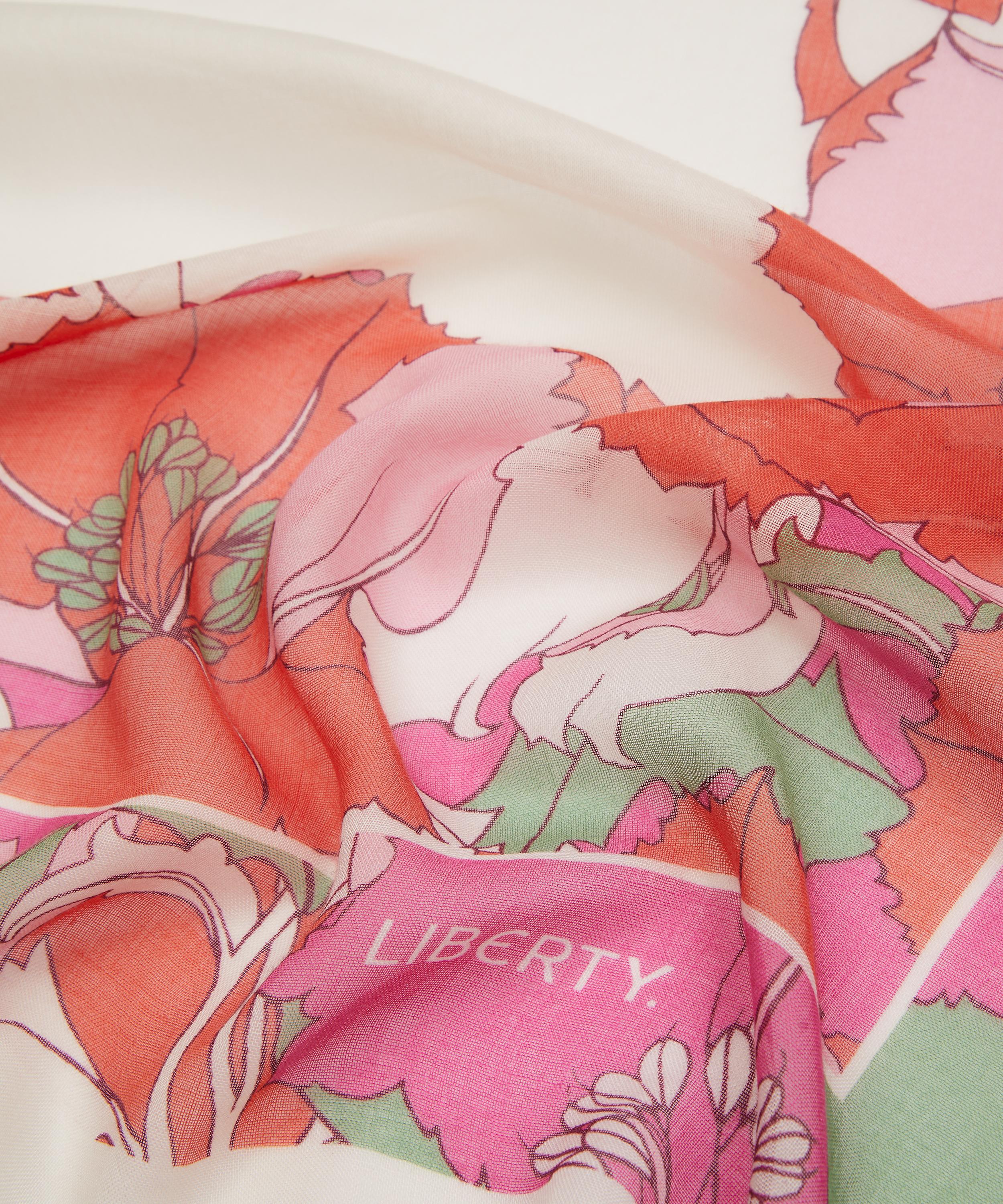 Liberty - Eustacia 140x140 Cashmere-Silk Scarf image number 4