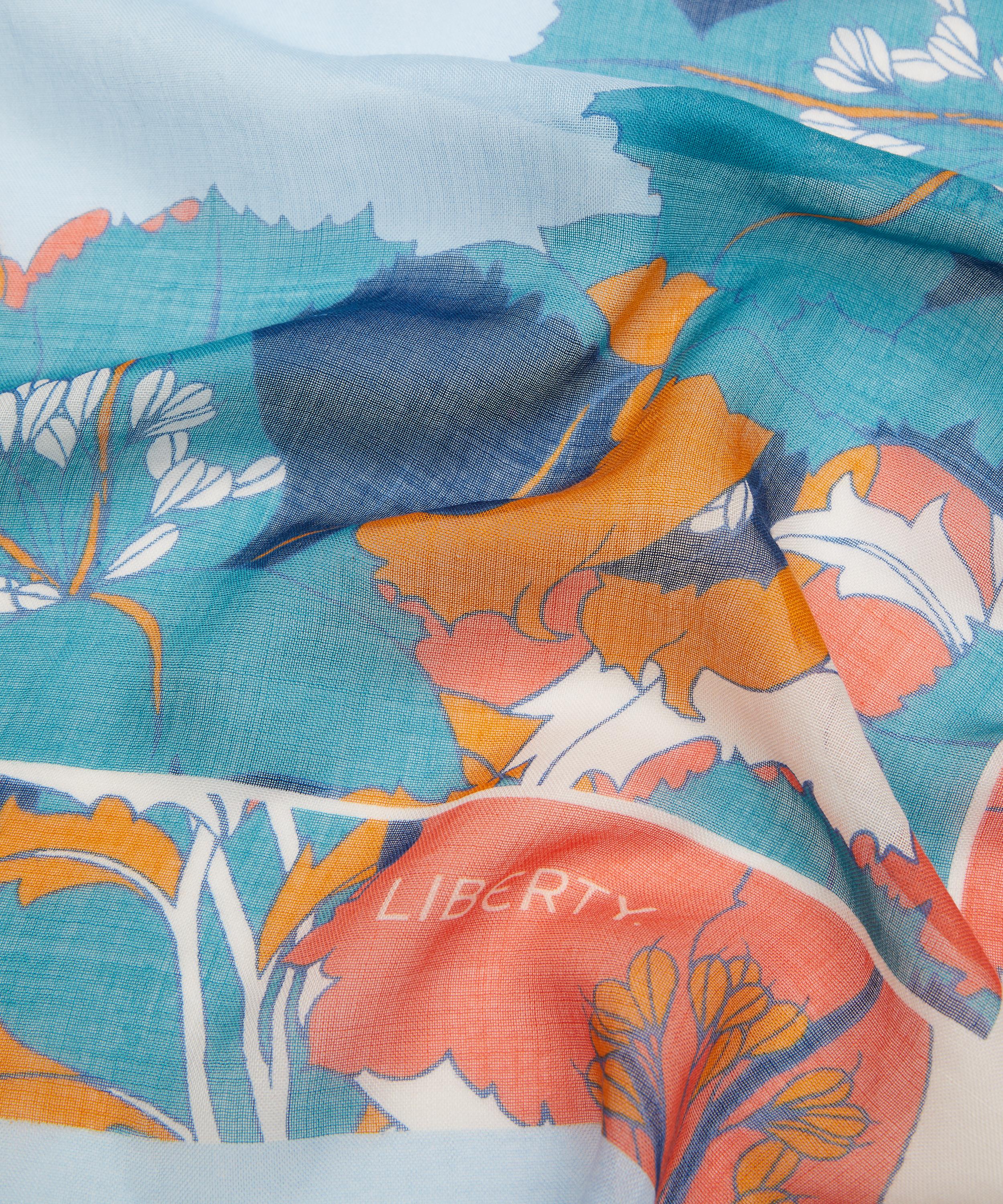 Liberty - Eustacia 140x140 Cashmere-Silk Scarf image number 4