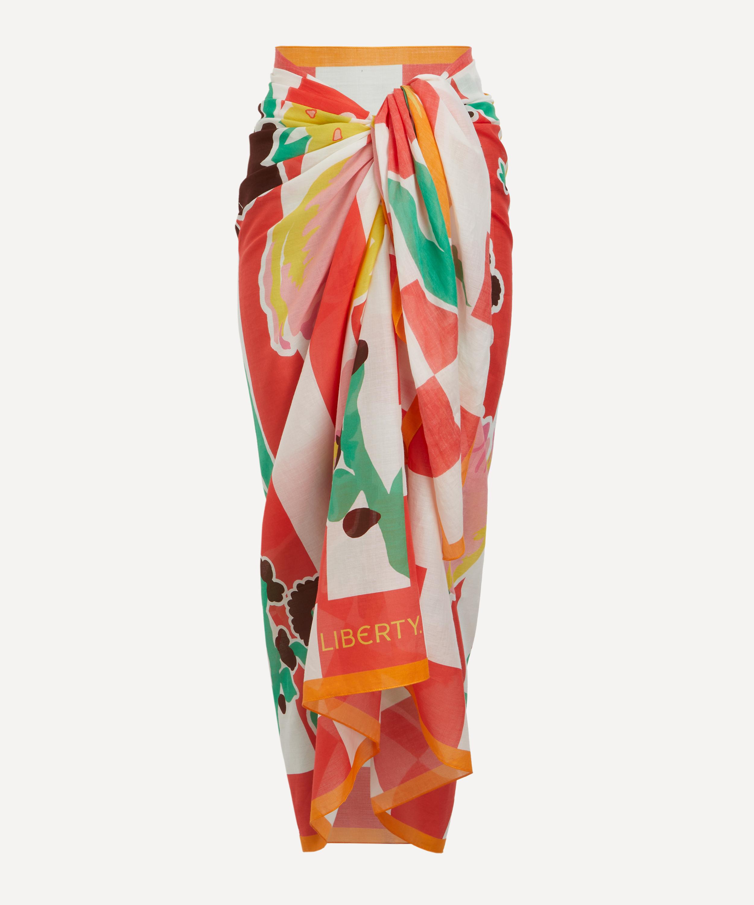 Liberty - Marianna’s Bouquet 130x170 Cotton Sarong image number 0