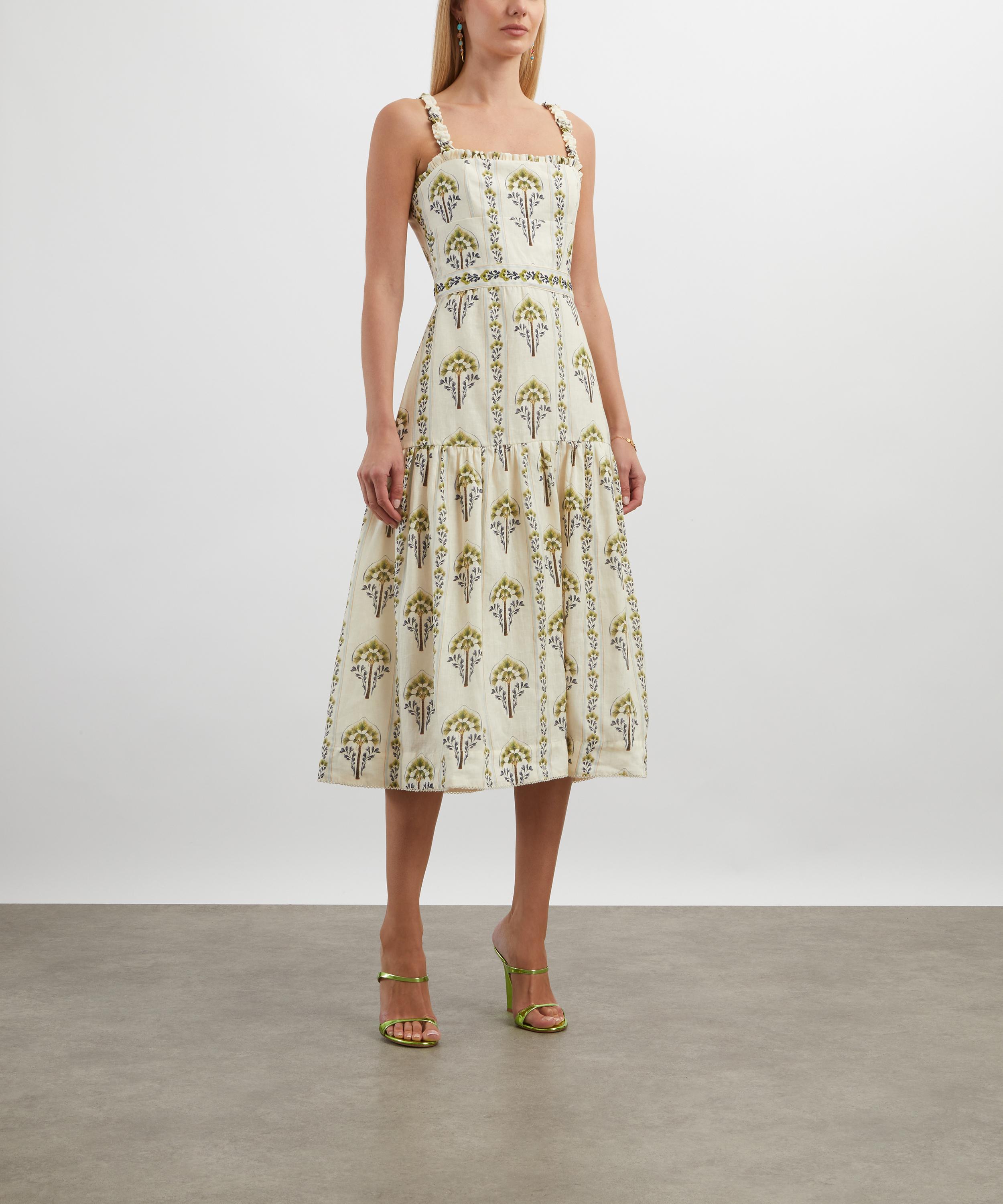 Agua Bendita - Nispero Moriche Midi Dress image number 2
