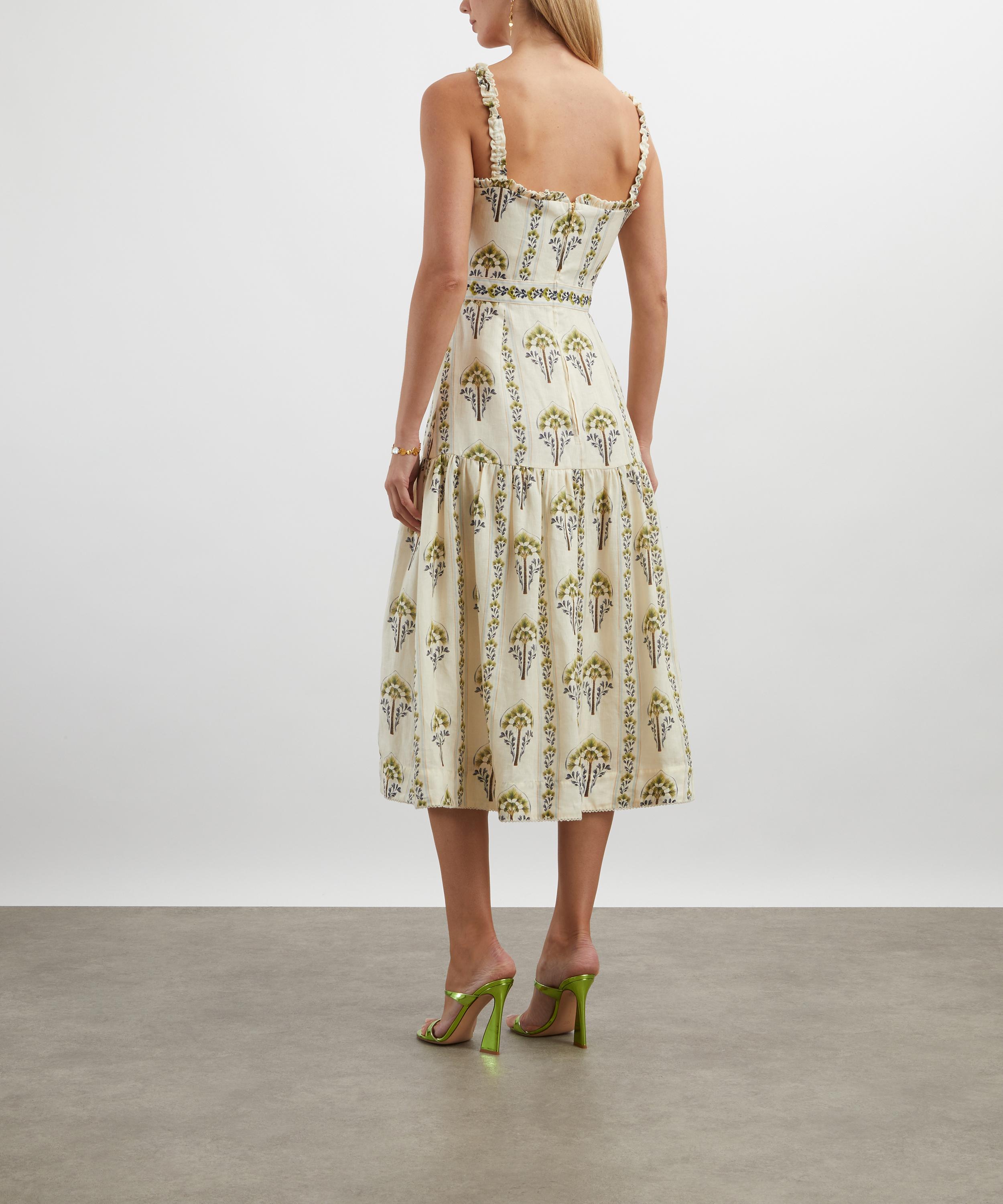 Agua Bendita - Nispero Moriche Midi Dress image number 3