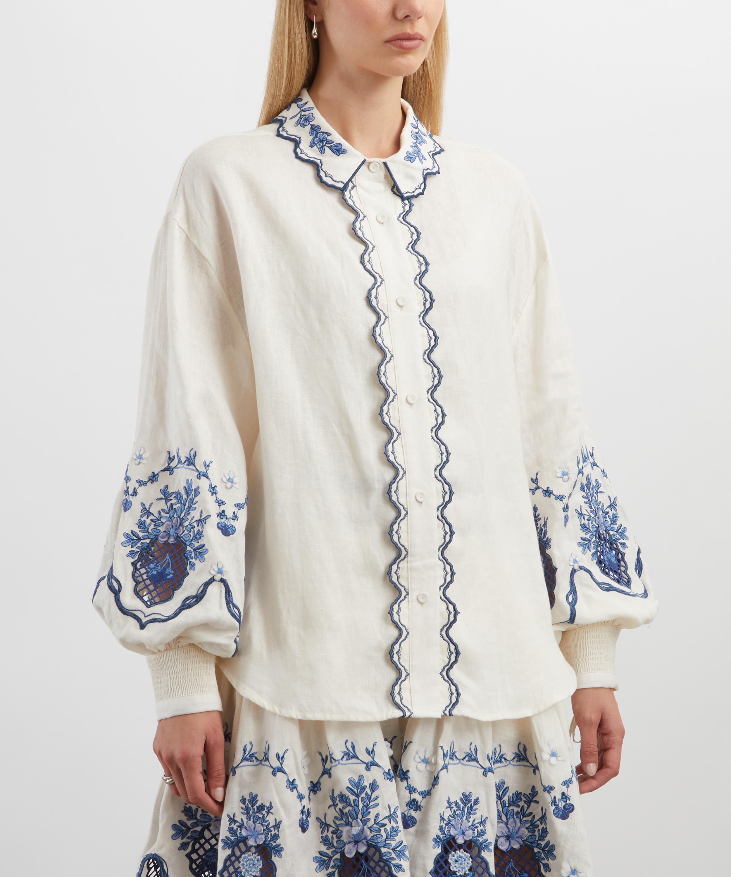 Agua Bendita - Abadia Wild Blouse image number 2