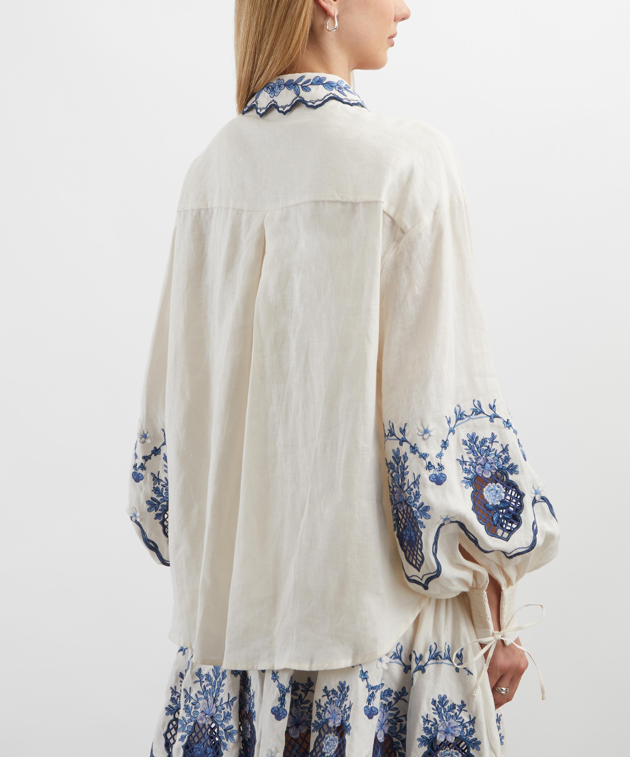 Agua Bendita - Abadia Wild Blouse image number 3