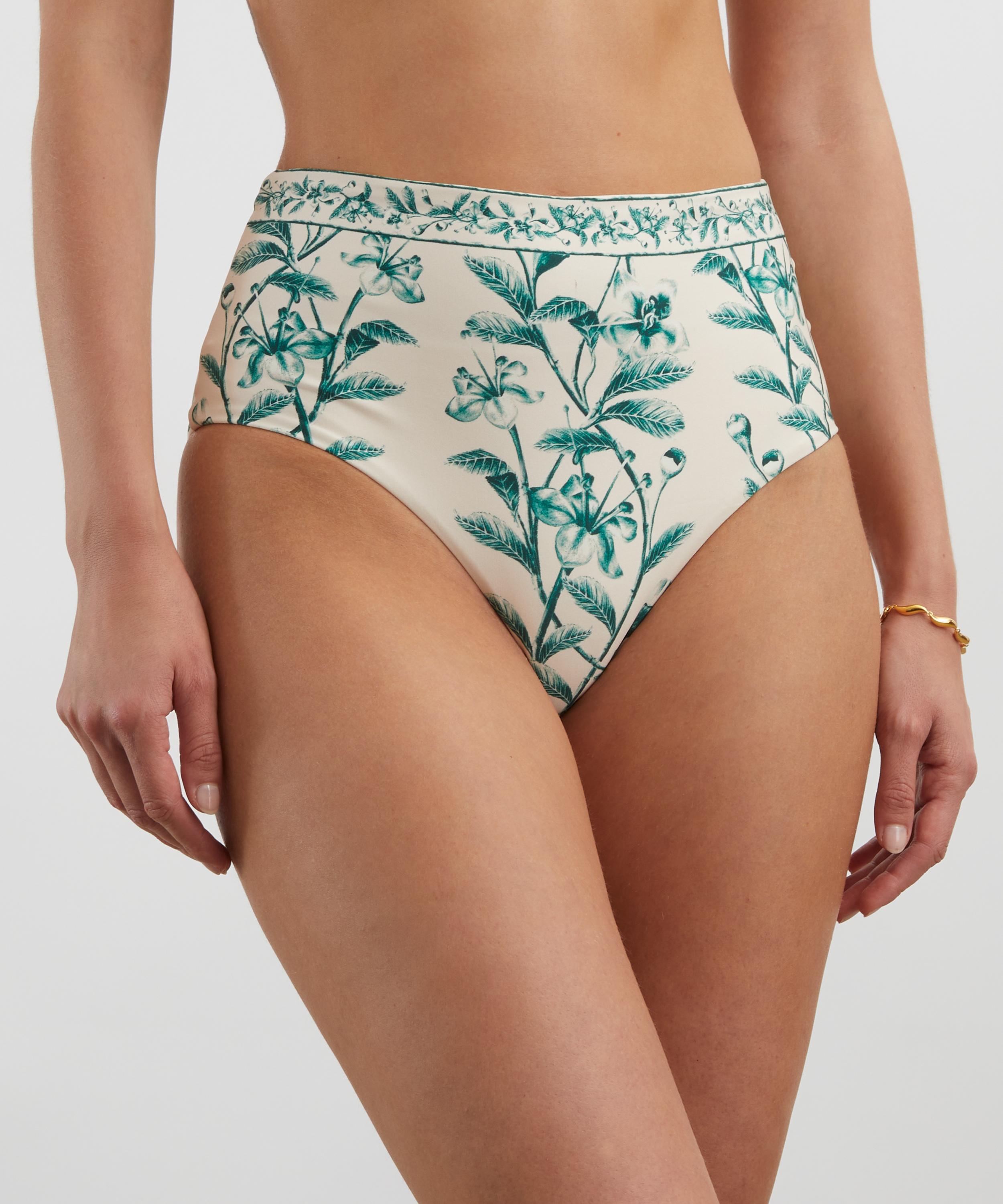 Agua Bendita - Magenta Ceiba Bikini Bottoms image number 2