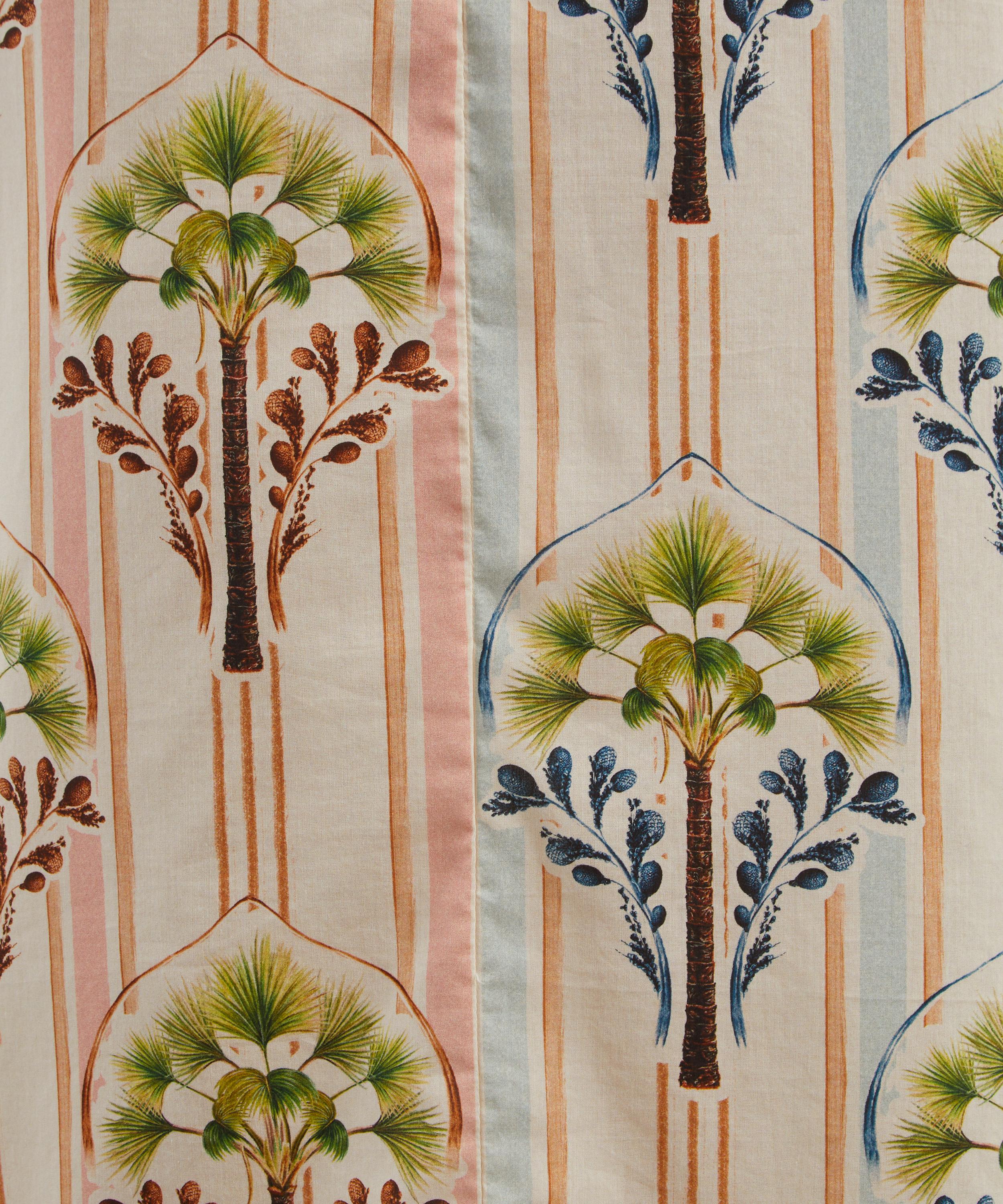 Agua Bendita - Lavanda Moriche Cotton-Silk Pareo image number 4