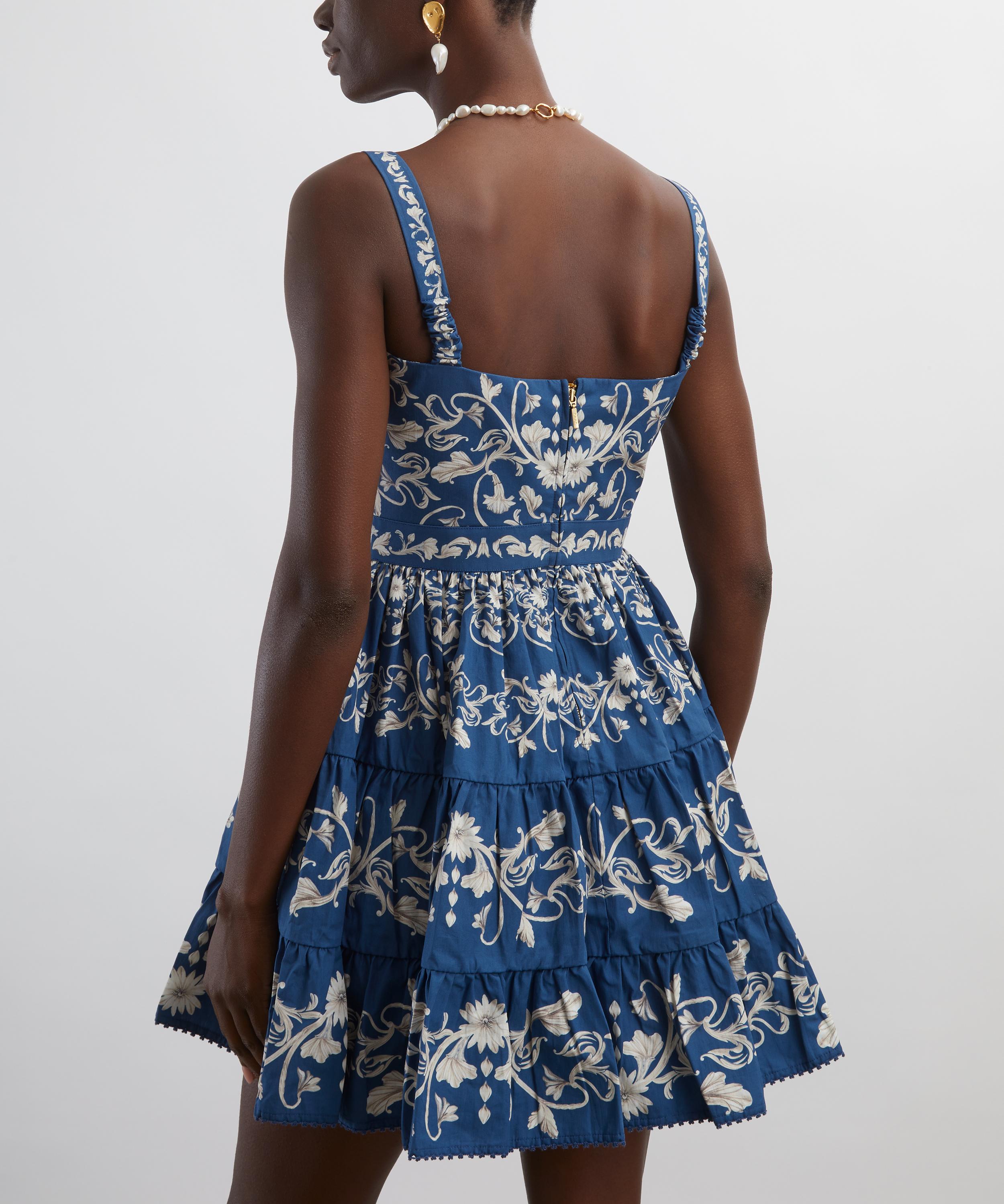 Agua Bendita - Lima Ribbons Mini Dress image number 3