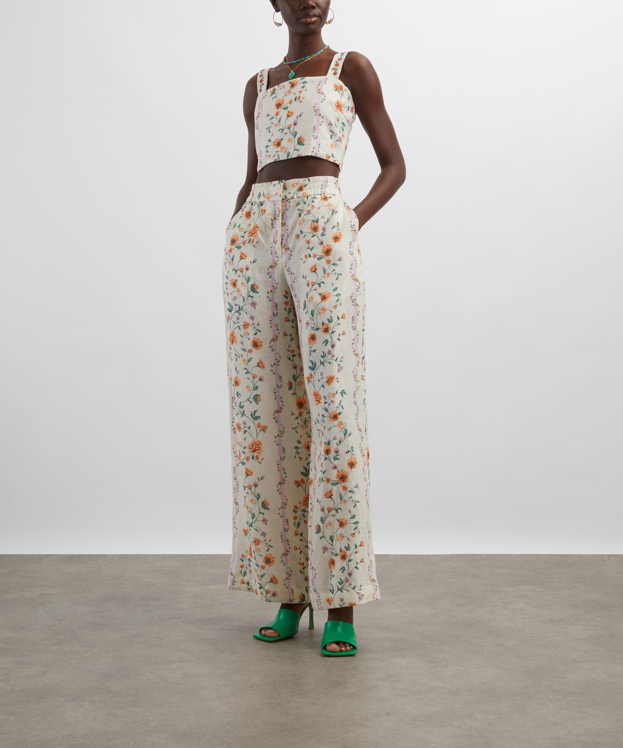 Agua Bendita - Totoa Chinesis High-Rise Trousers image number 1