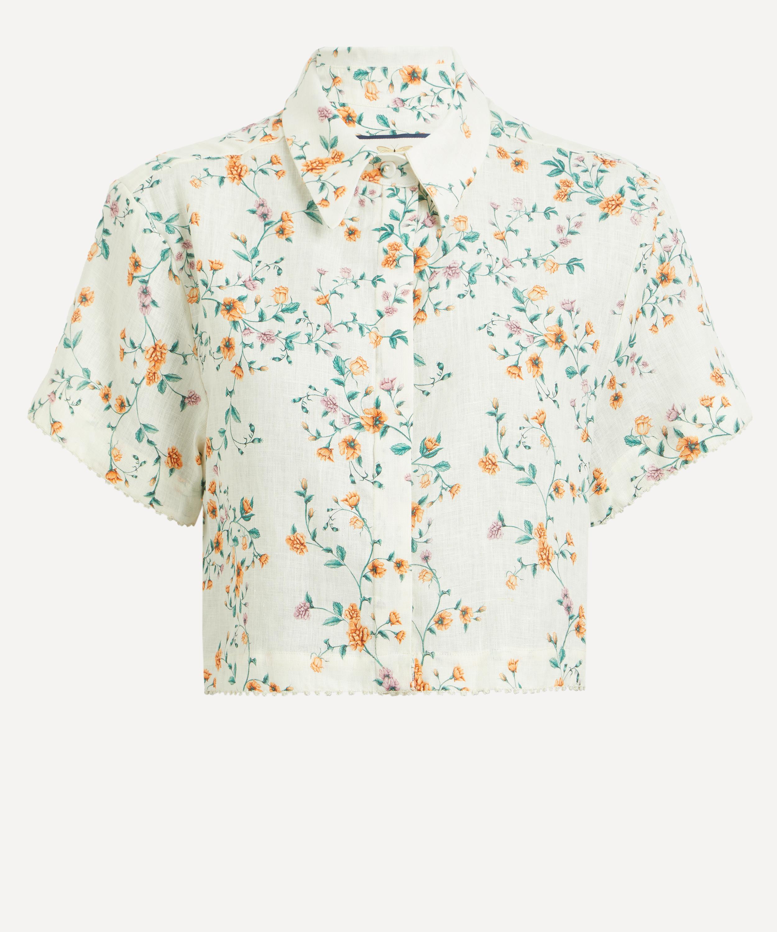 Agua Bendita - Virtuosa Chinesis Cropped Shirt