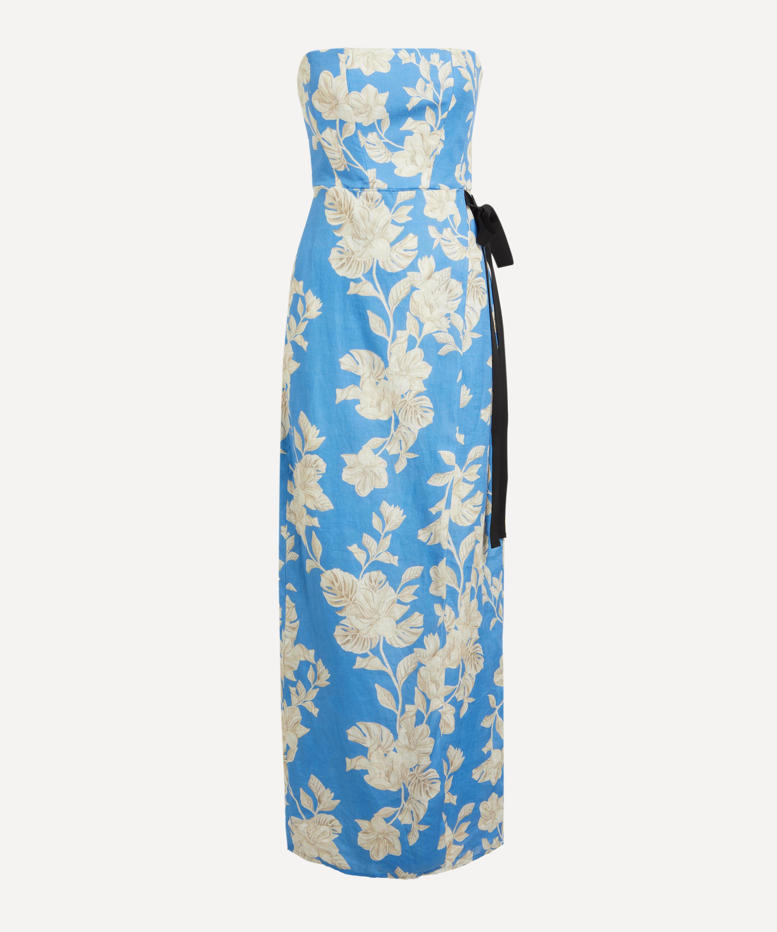 Agua Bendita - Cinefila Madera Maxi Dress image number 0