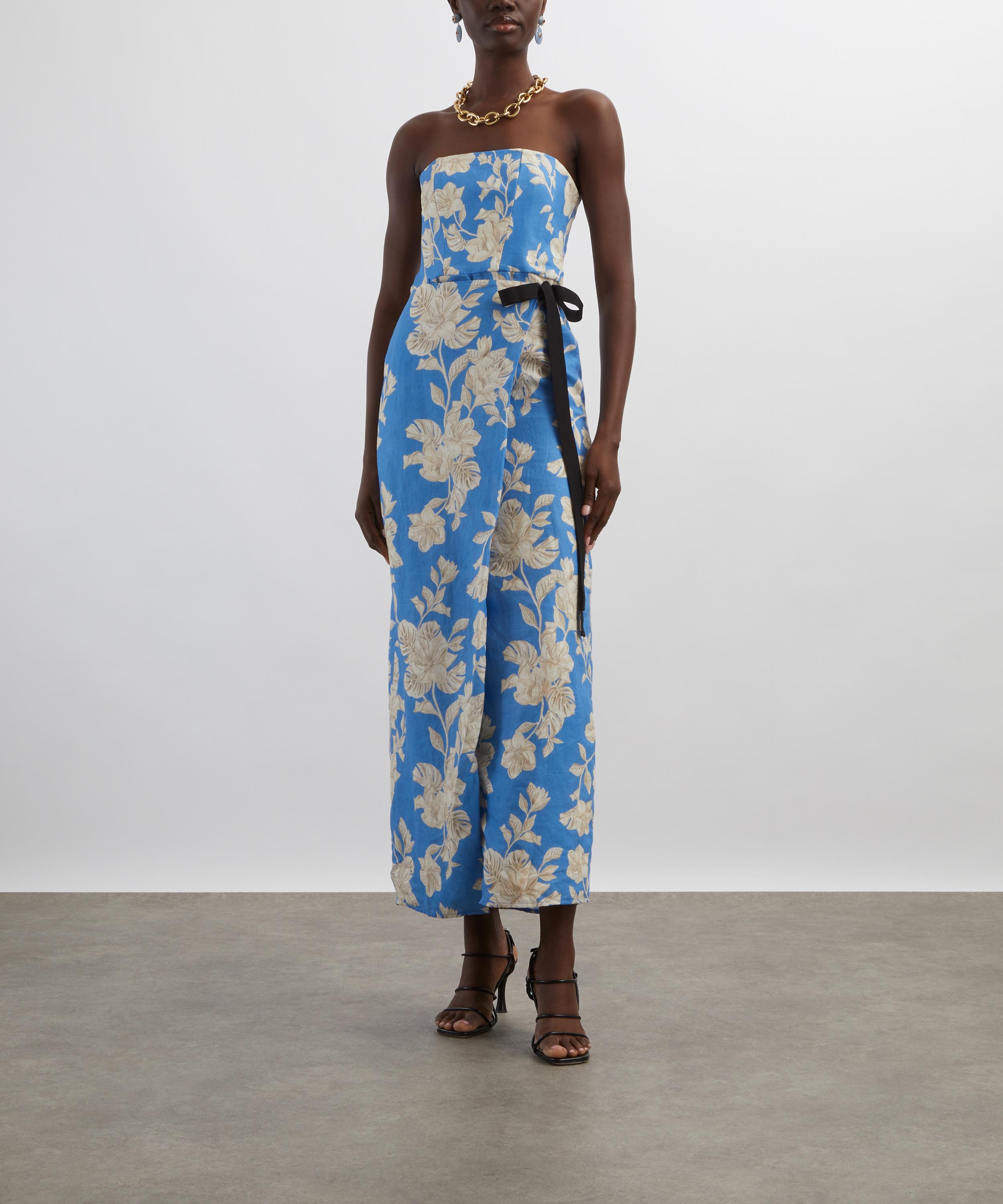Agua Bendita - Cinefila Madera Maxi Dress image number 2