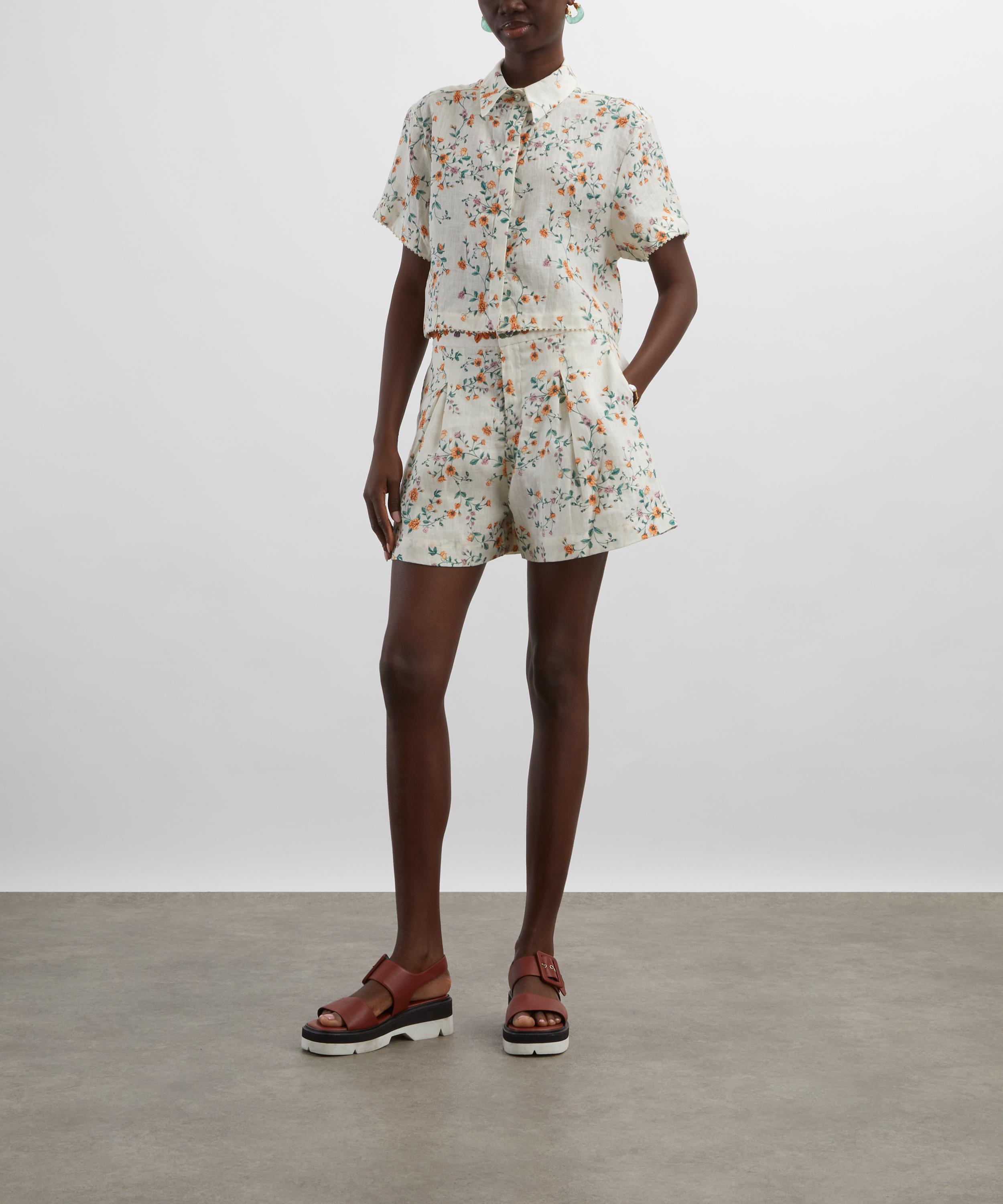 Agua Bendita - Maratea Chinesis High-Rise Shorts image number 1