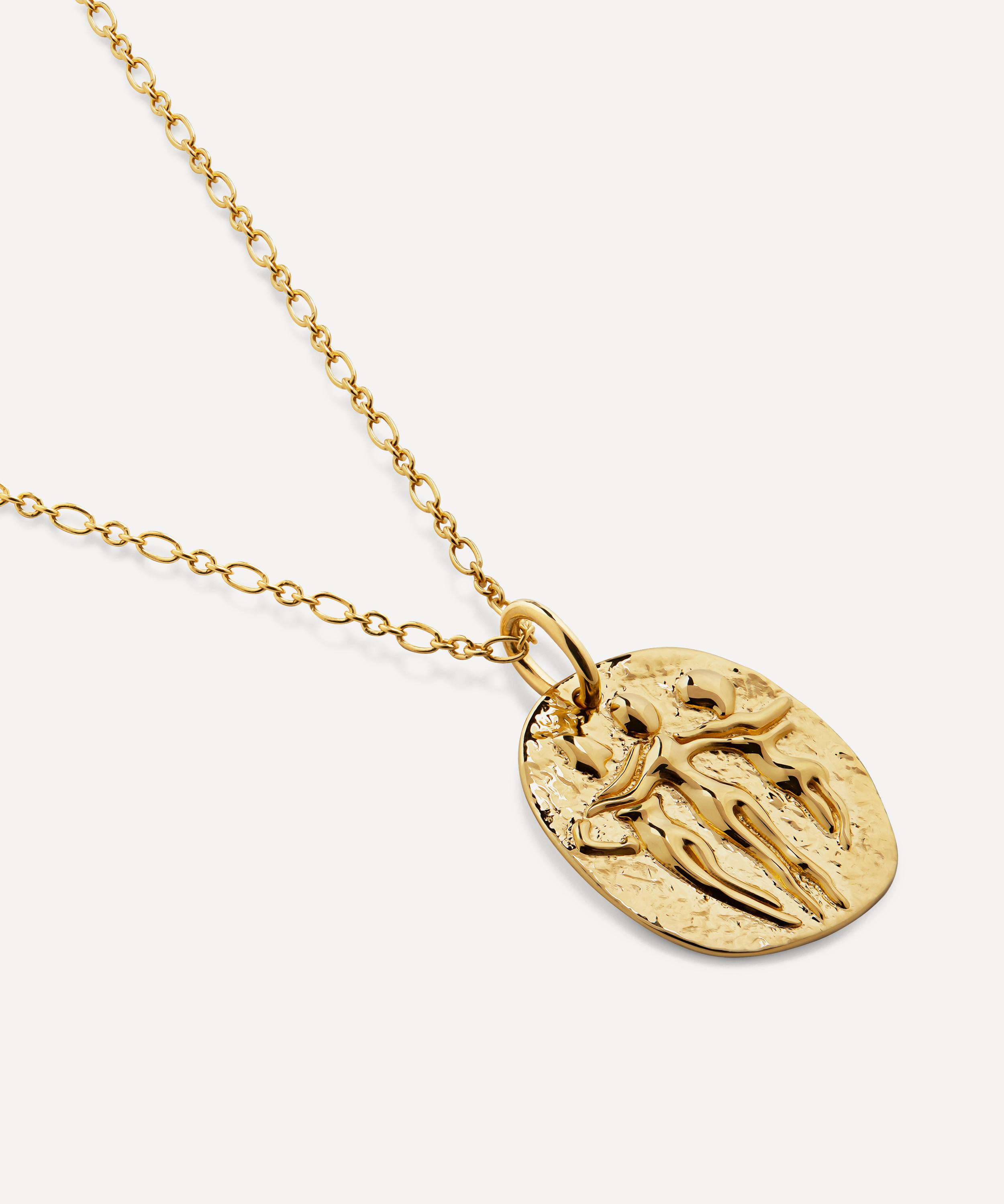 Monica Vinader - 18ct Gold-Plated Vermeil Silver Sisterhood Pendant Necklace image number 2
