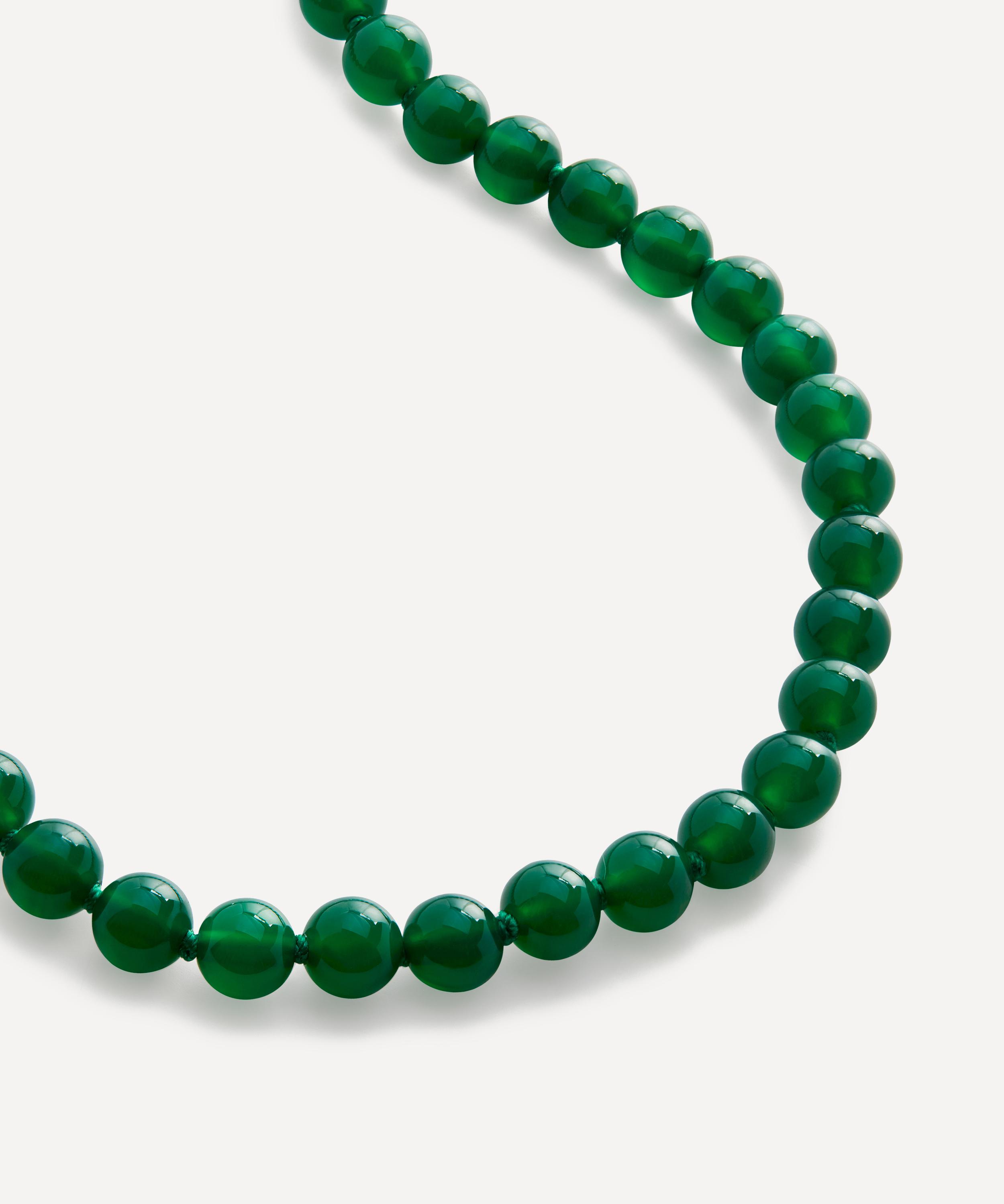 Monica Vinader - 18ct Gold-Plated Vermeil Silver Round Gemstone Necklace image number 3