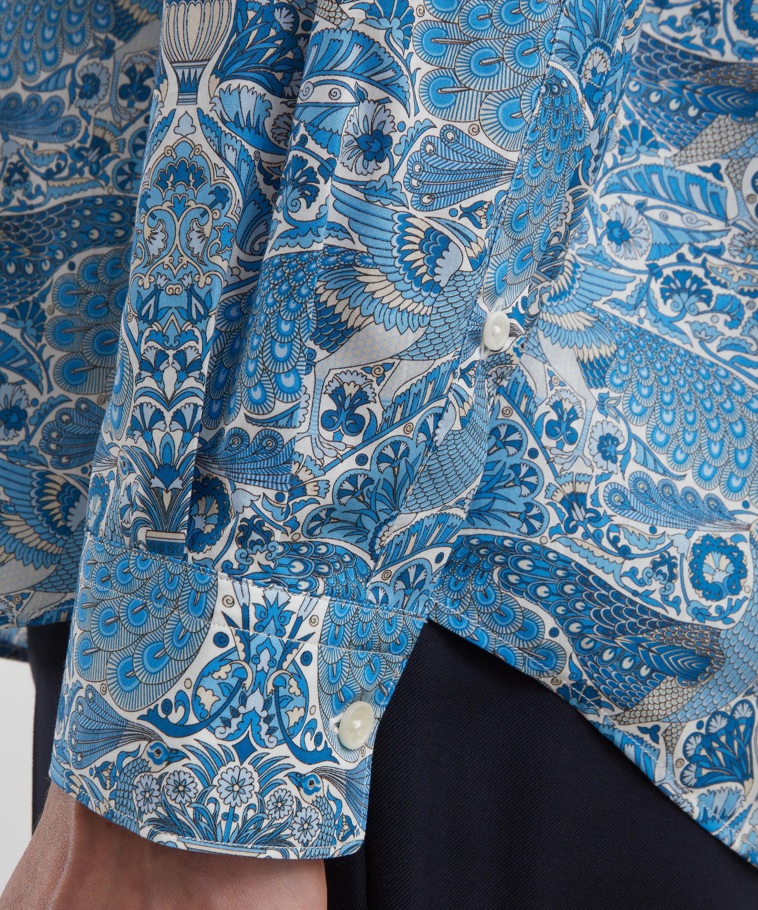 Liberty - Classic Fit Tana Lawn™ Cotton Shirt in Oscar’s Palace image number 4
