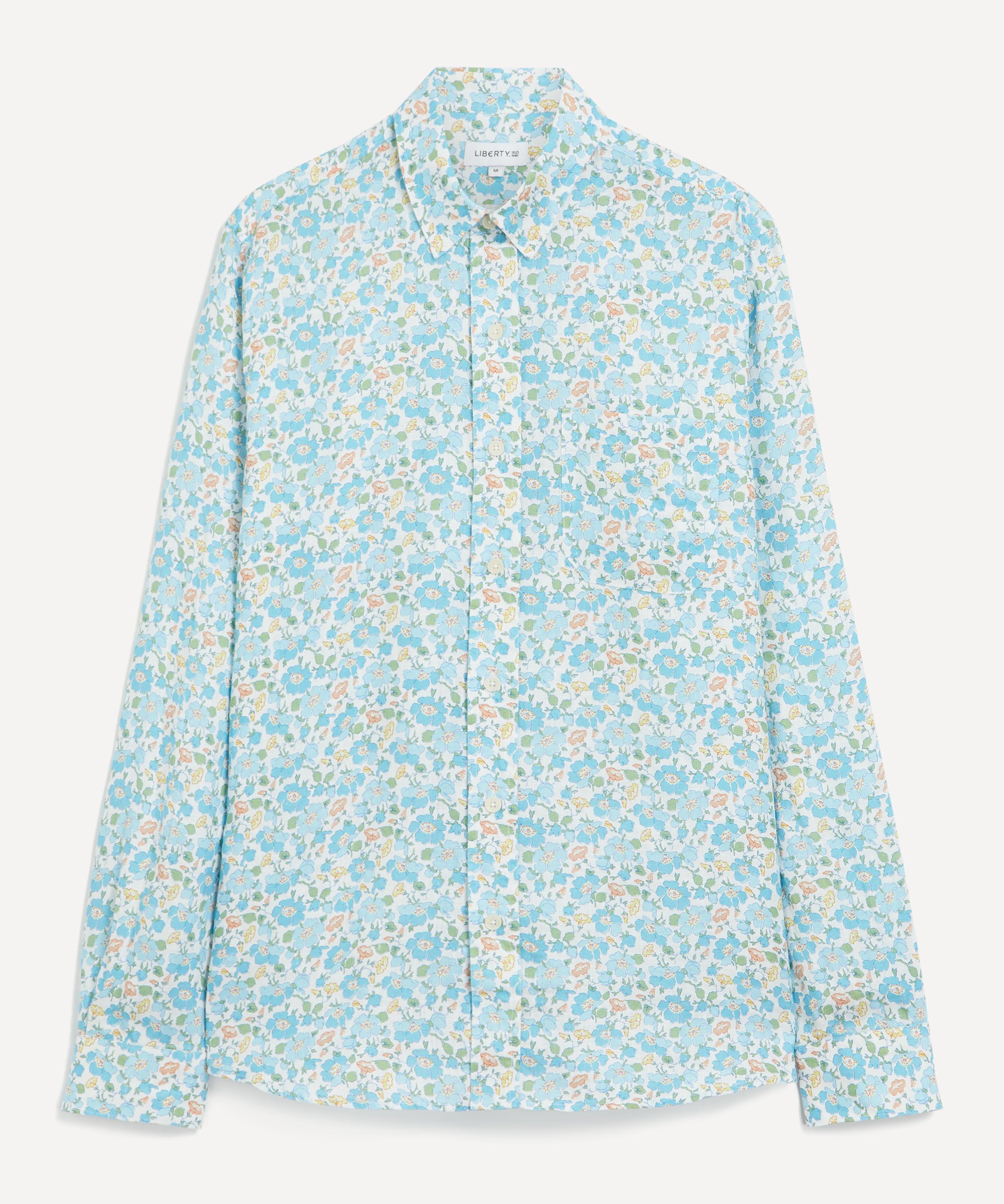 Liberty - Classic Fit Hemp Shirt in Stoneley Rose  image number 0