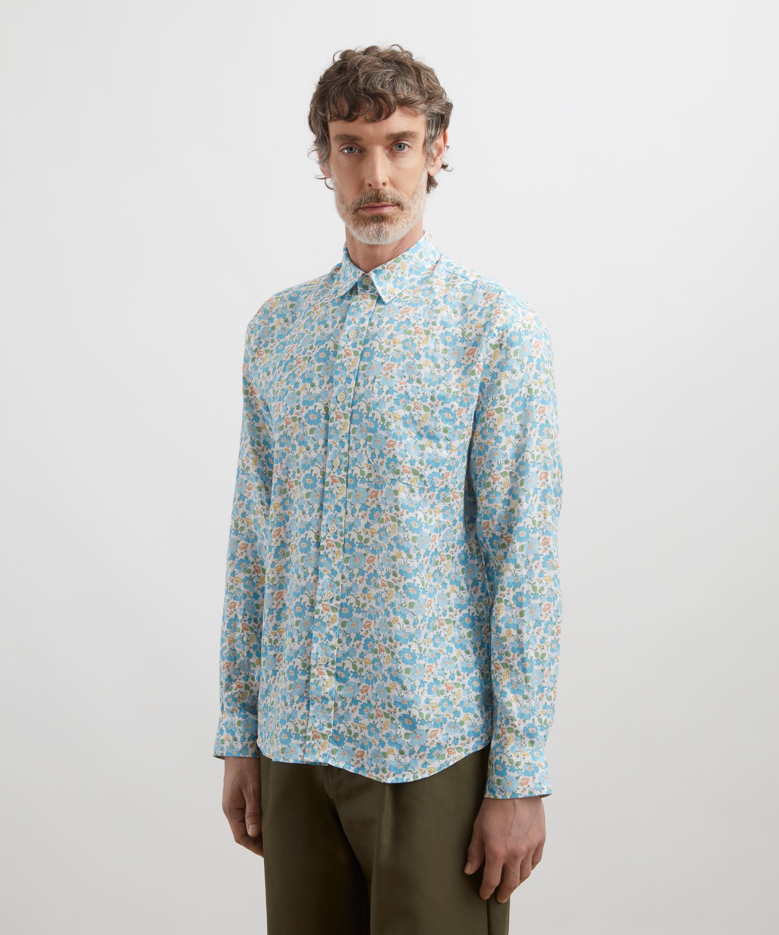 Liberty - Classic Fit Hemp Shirt in Stoneley Rose  image number 2
