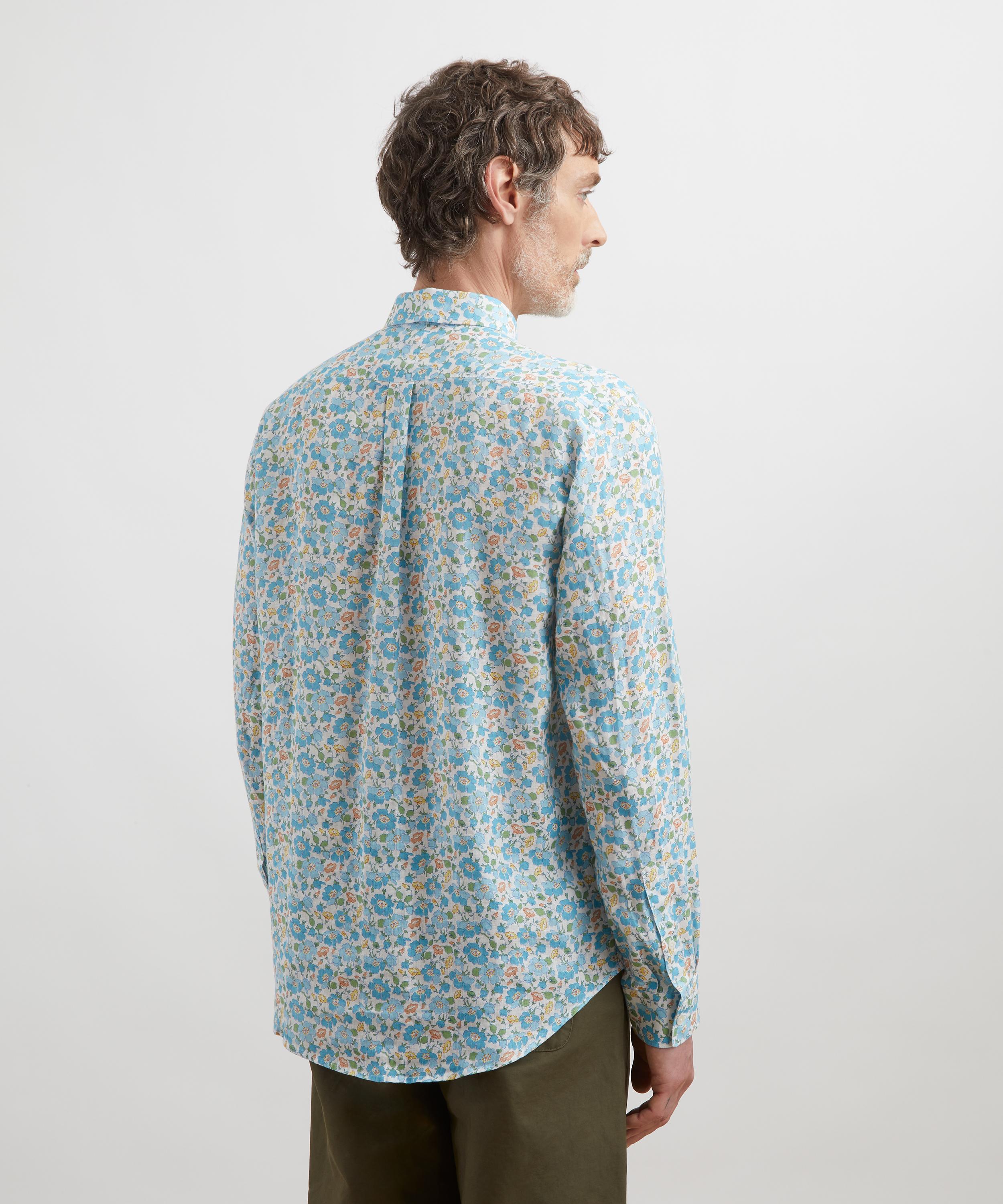 Liberty - Classic Fit Hemp Shirt in Stoneley Rose  image number 3